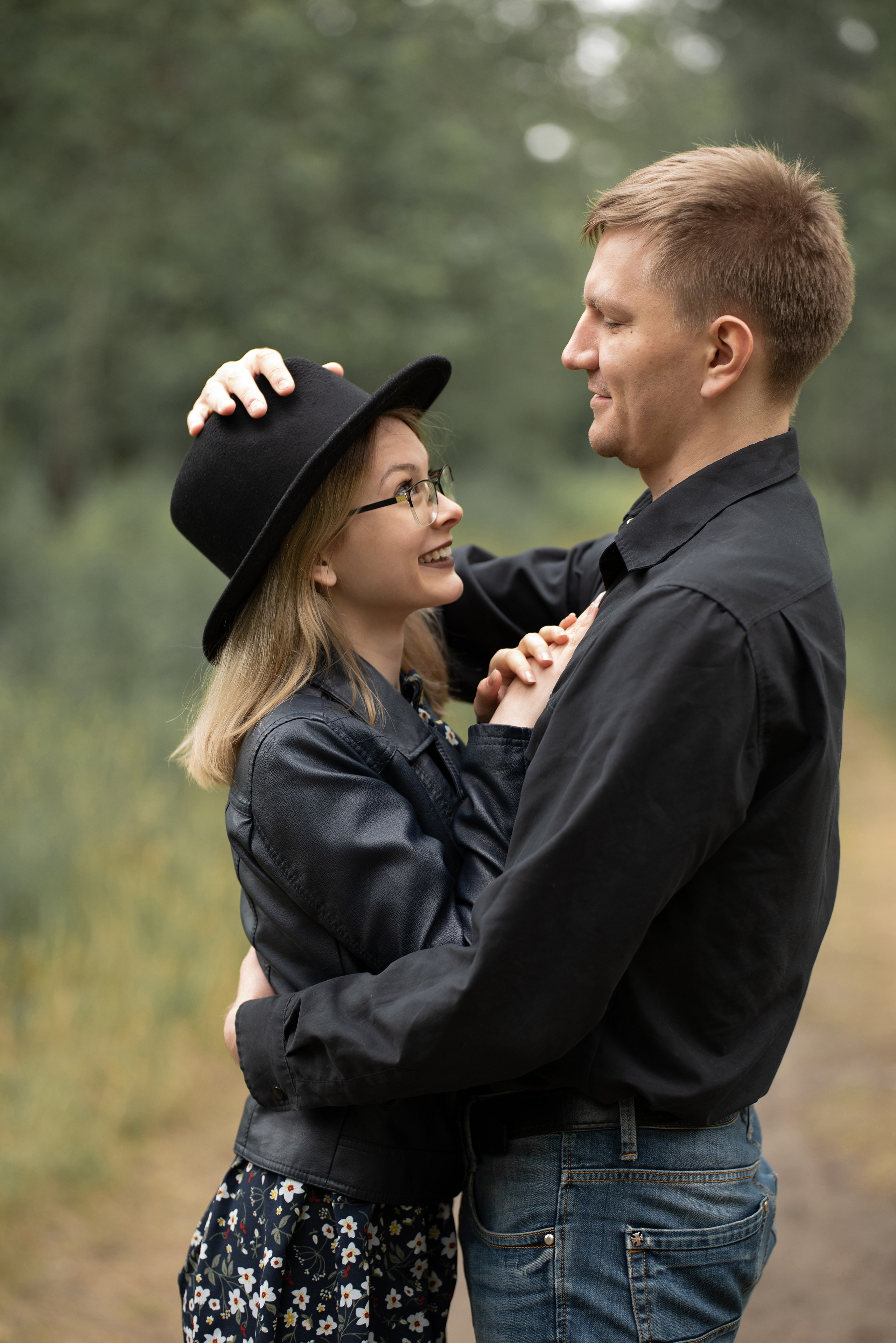 Красивое фото в парке.