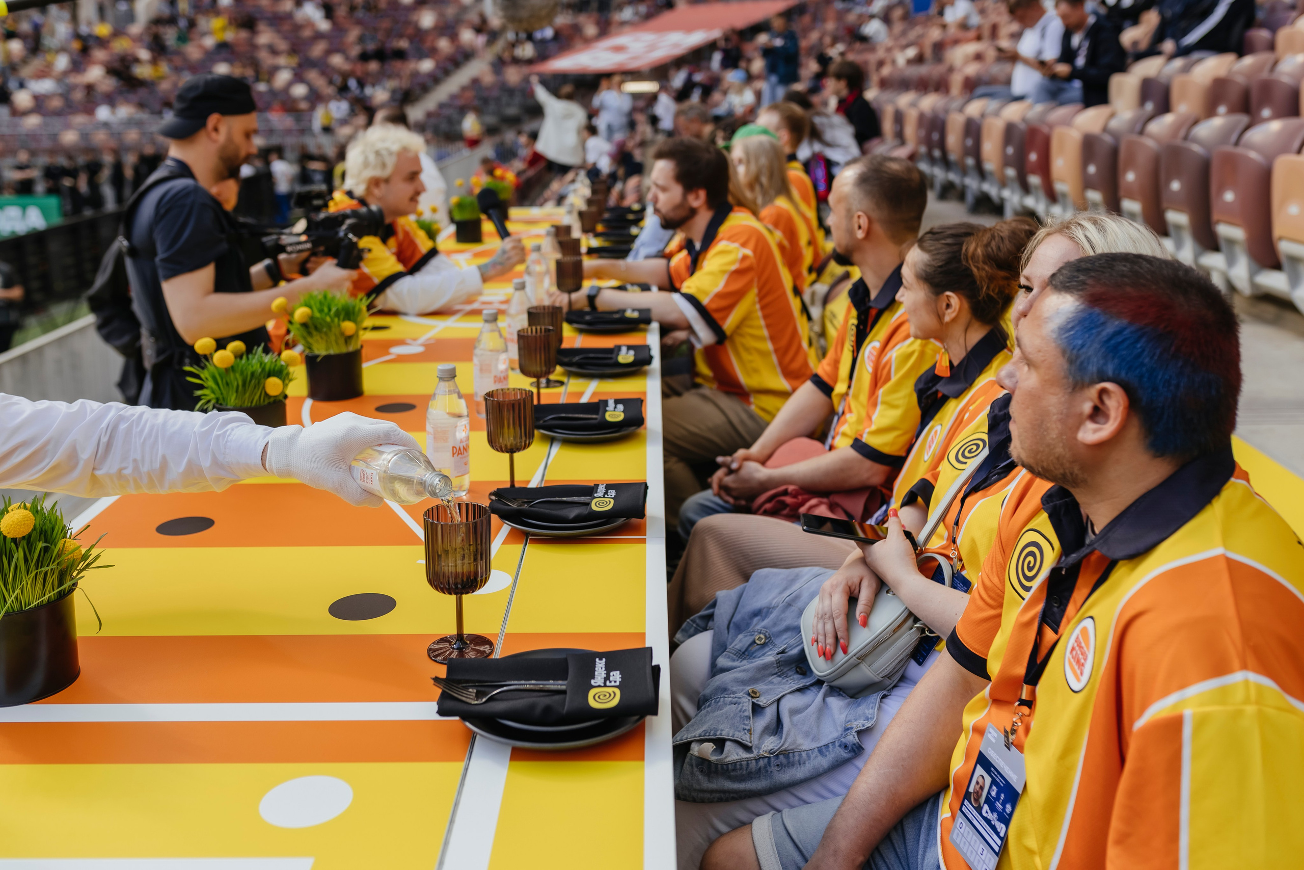 Яндекс Еда x Burger King На финале кубка России по футболу. Репортажный, event, концертный и backstage фотограф из Москвы Виталий Кривцов