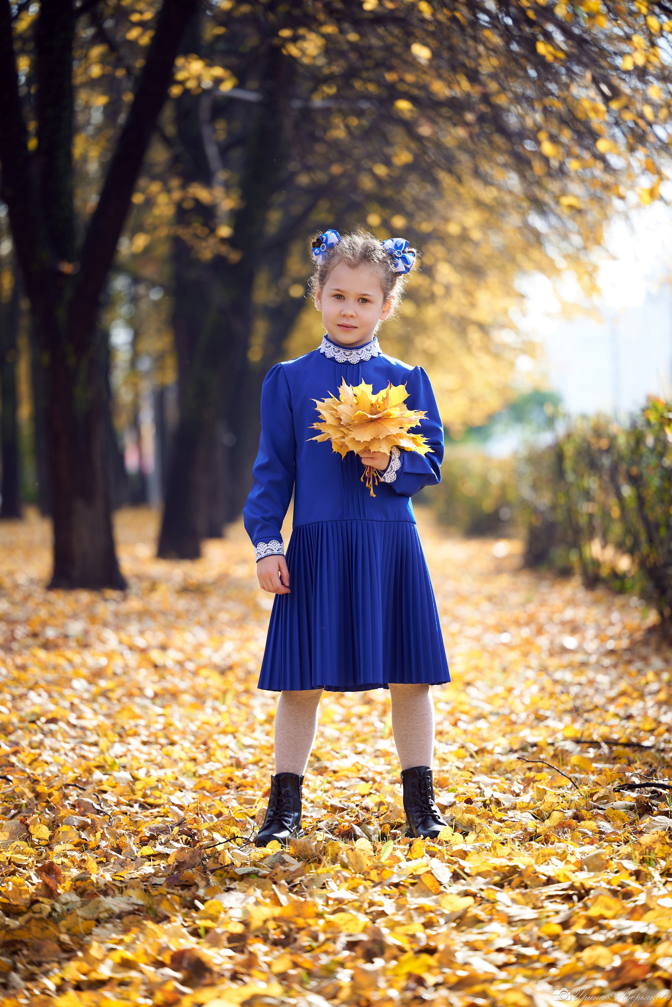 Осенняя школьная фотосессия. Фотограф в Ульяновске Ирина Аверьянова