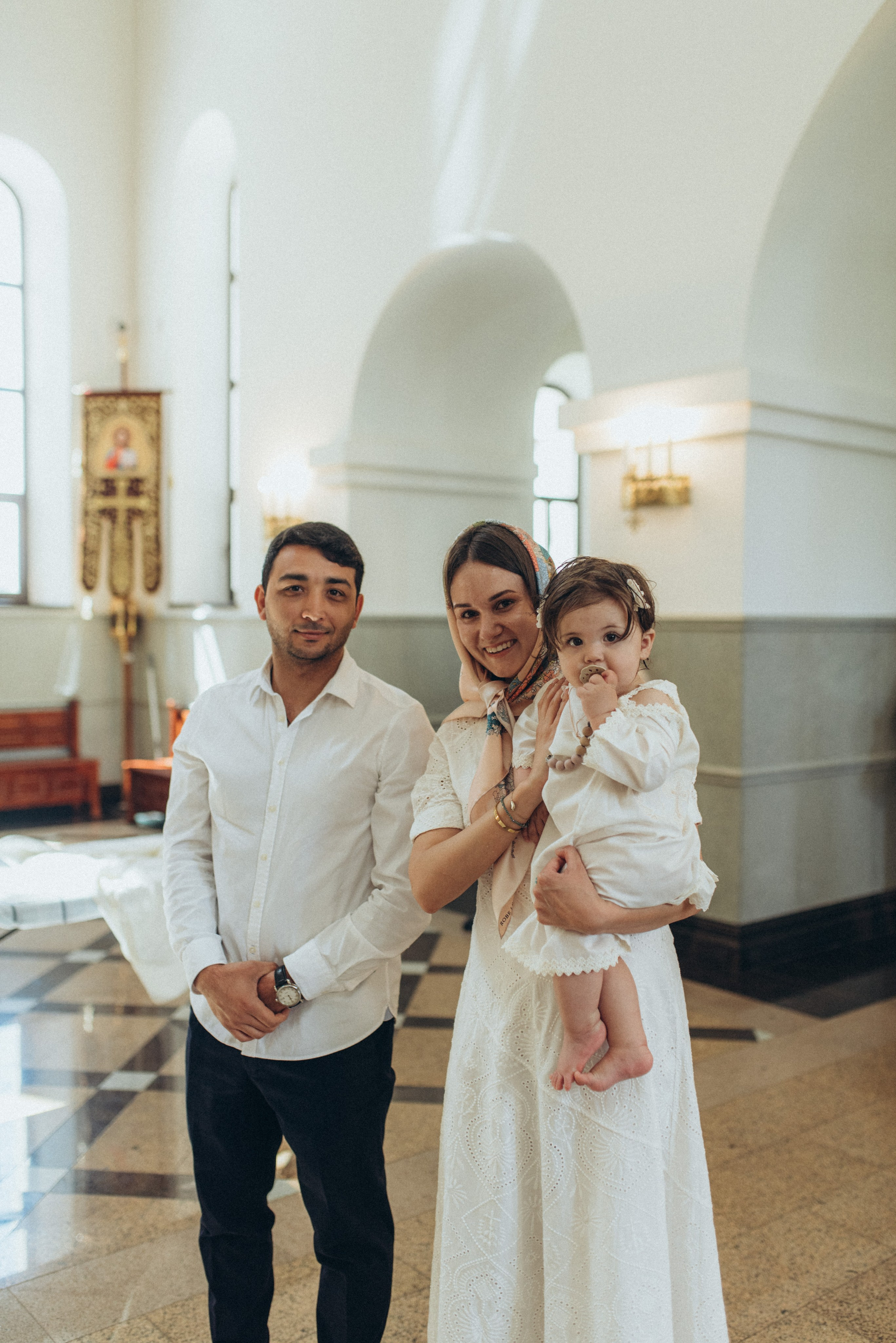 Таинство Крещения Лали. Семейный фотограф в Москве Екатерина Север