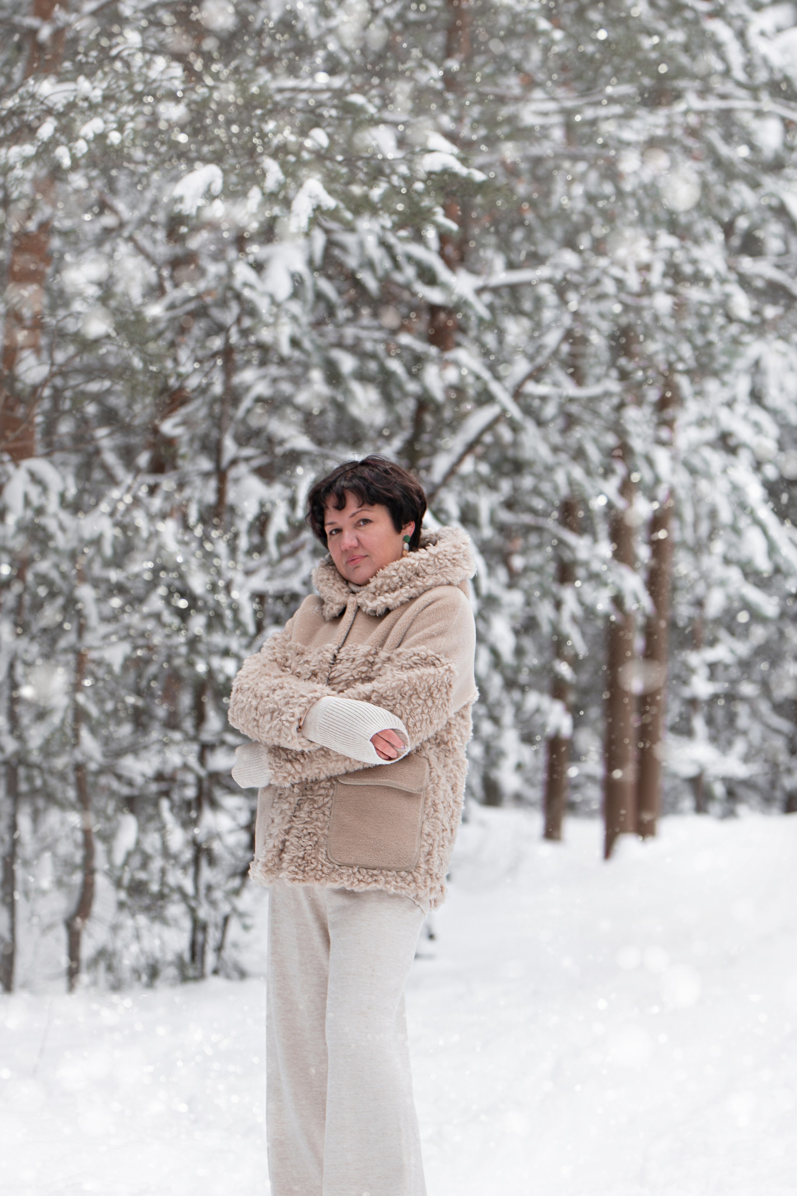 В зимнем лесу. Свадебный и семейный фотограф в Казани Диана Портнова