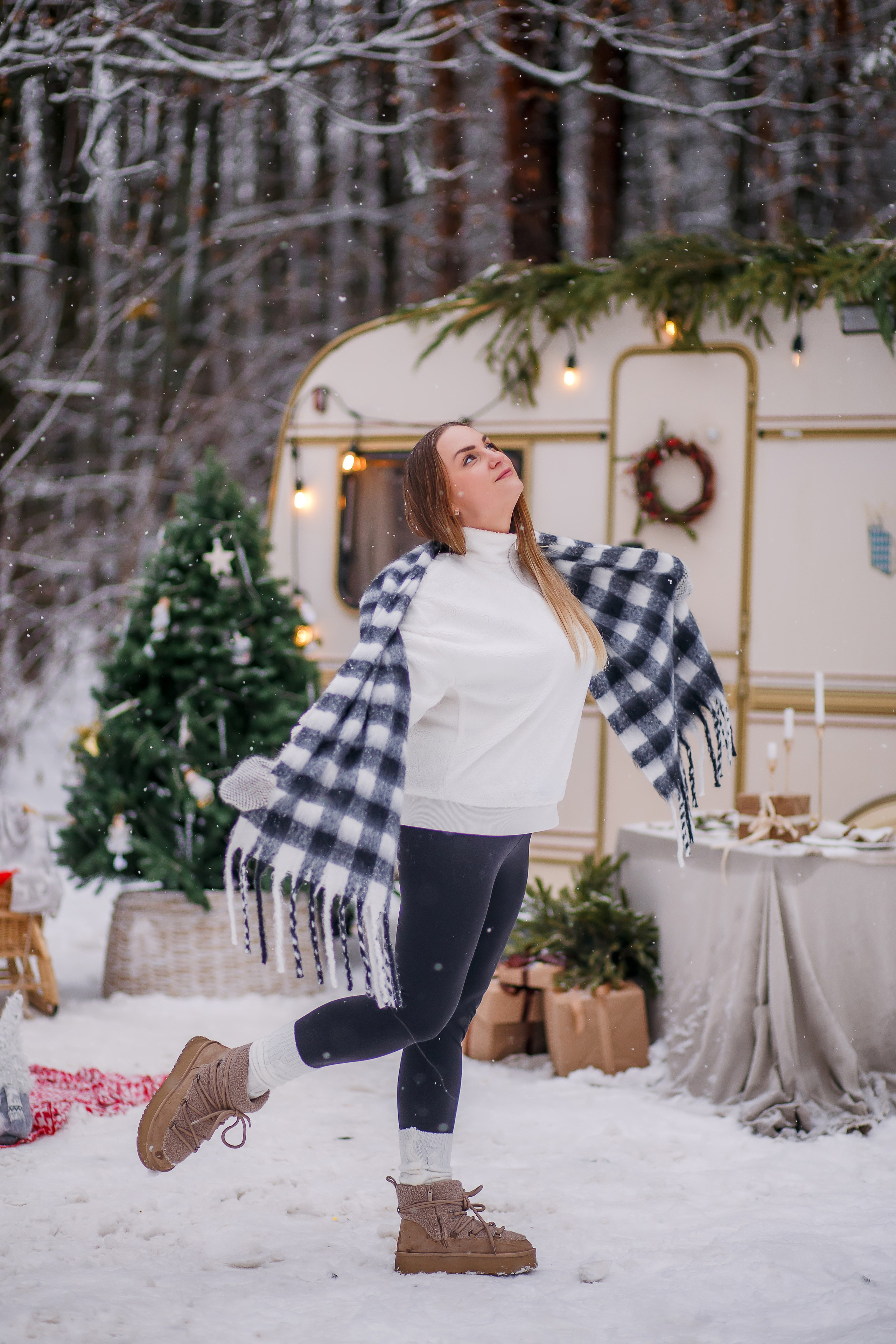 Зимний проект. Дом на колесах. Фотограф Саранск Екатерина Жукова