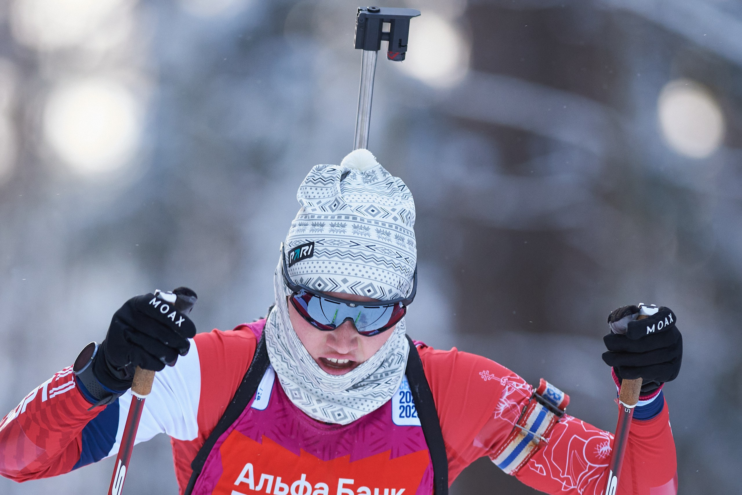 Ижевская Винтовка 55. Спринт. Женщины. Спортивный репортажный фотограф в Ижевске Сергей Мерзляков