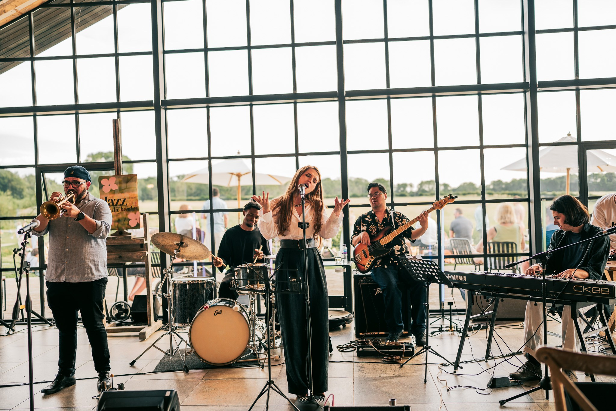 Jazz the heights. Photographer in London Marina Fesenko
