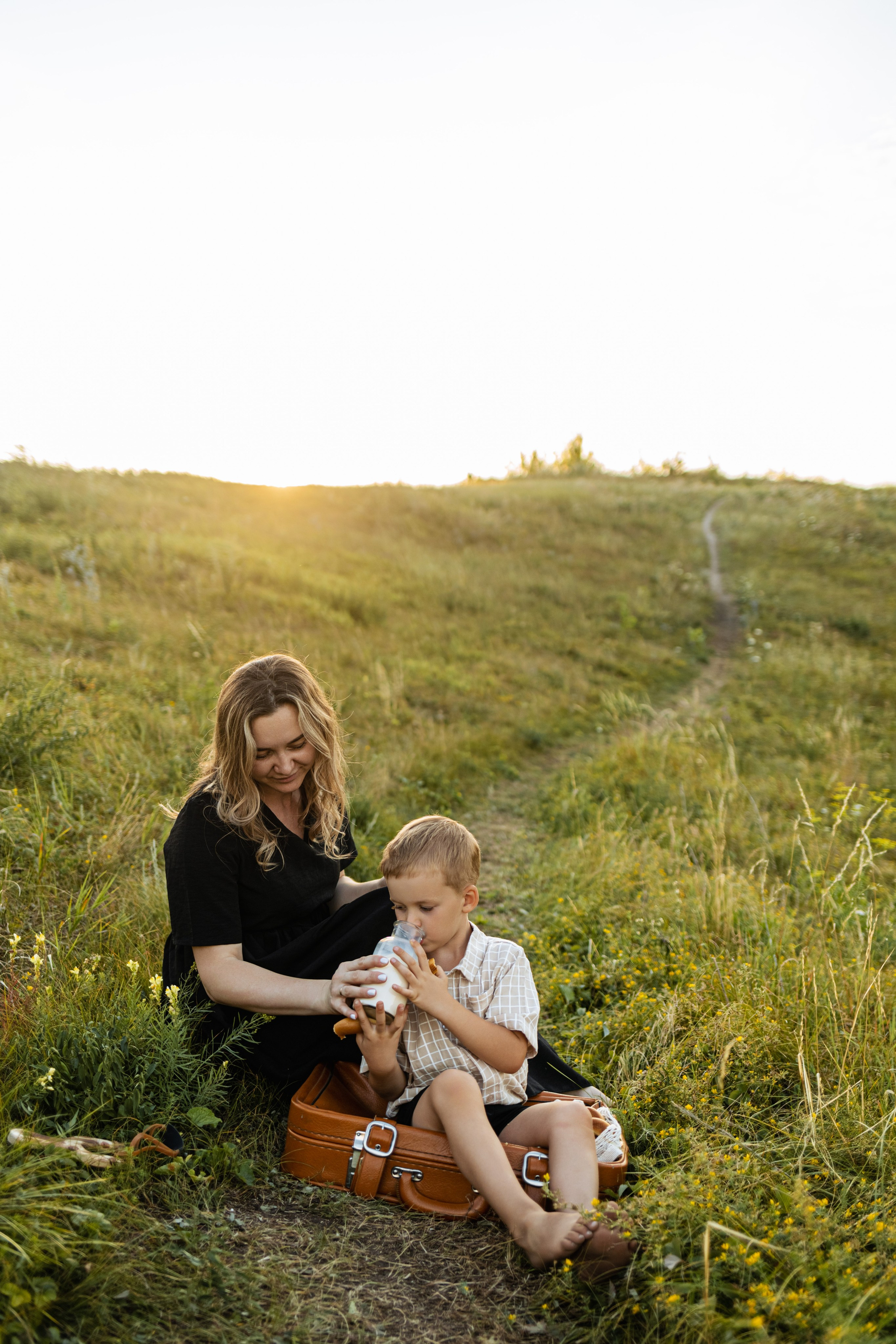На природе. Фотограф Москва
