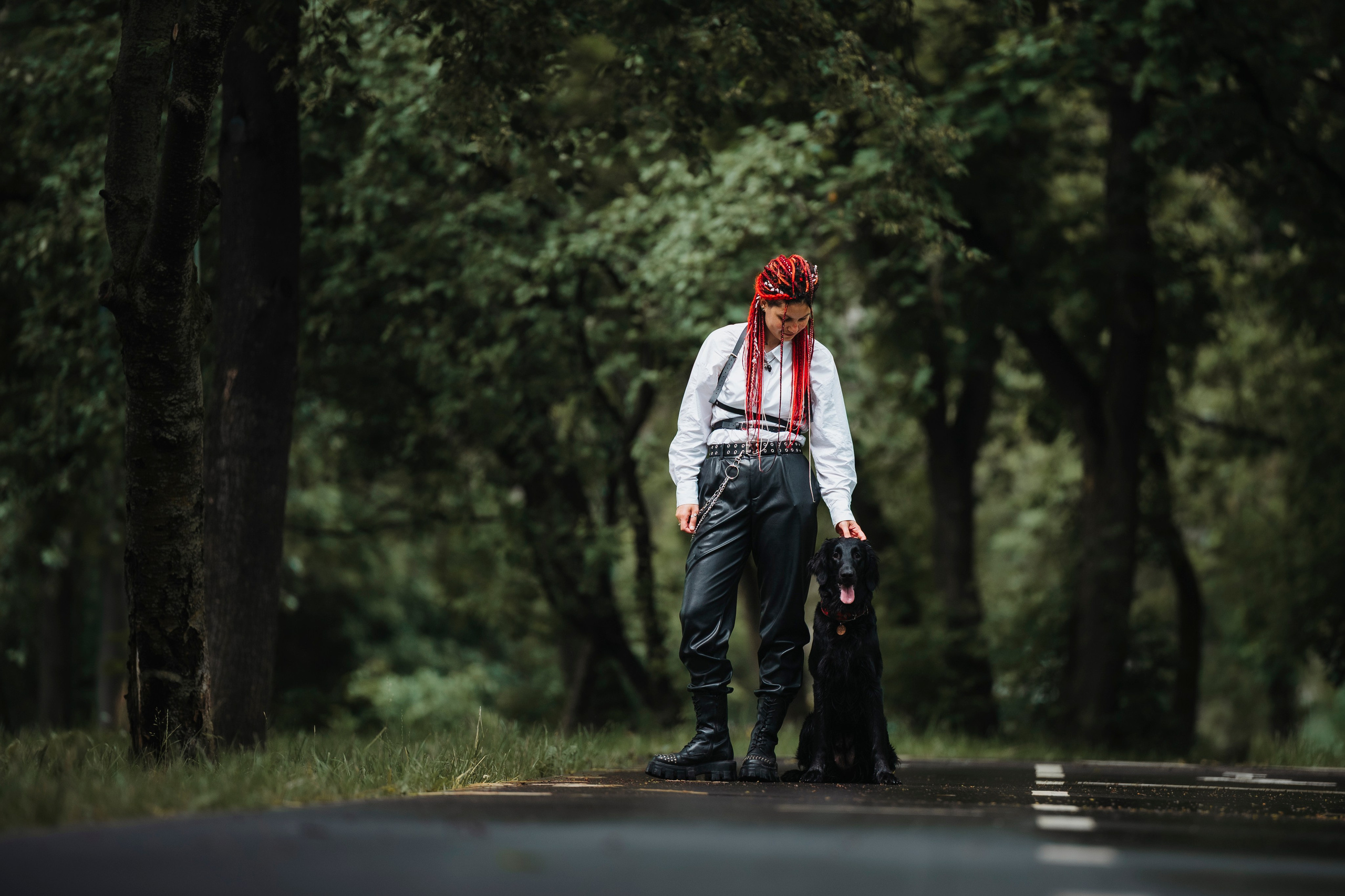 Настя и Демида. Семейный фотограф анималист Ананьева Мария — Москва