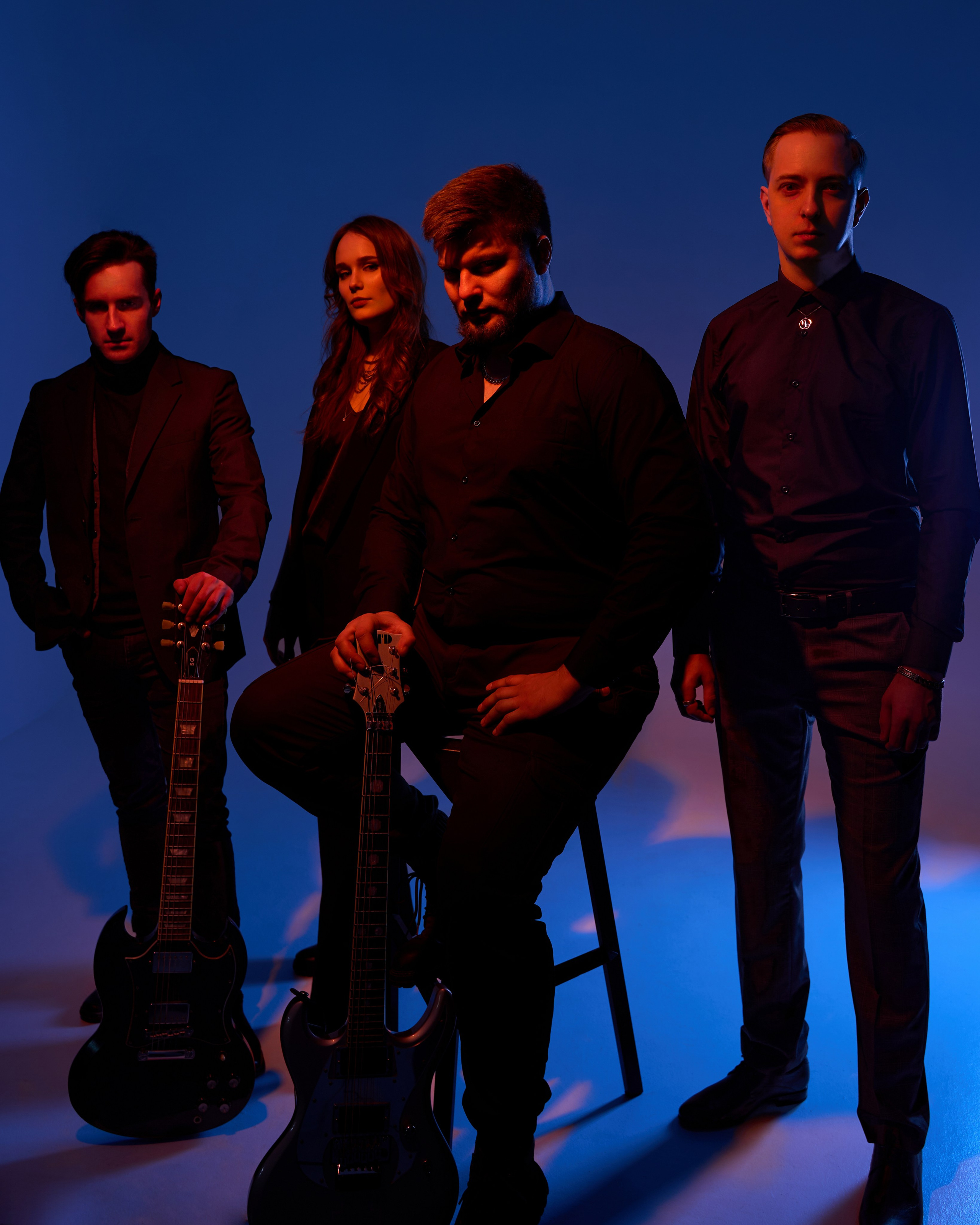 Way2Esсаре: съёмка музыкальной группы в студии. Фотограф в Москве Анастасия Баева