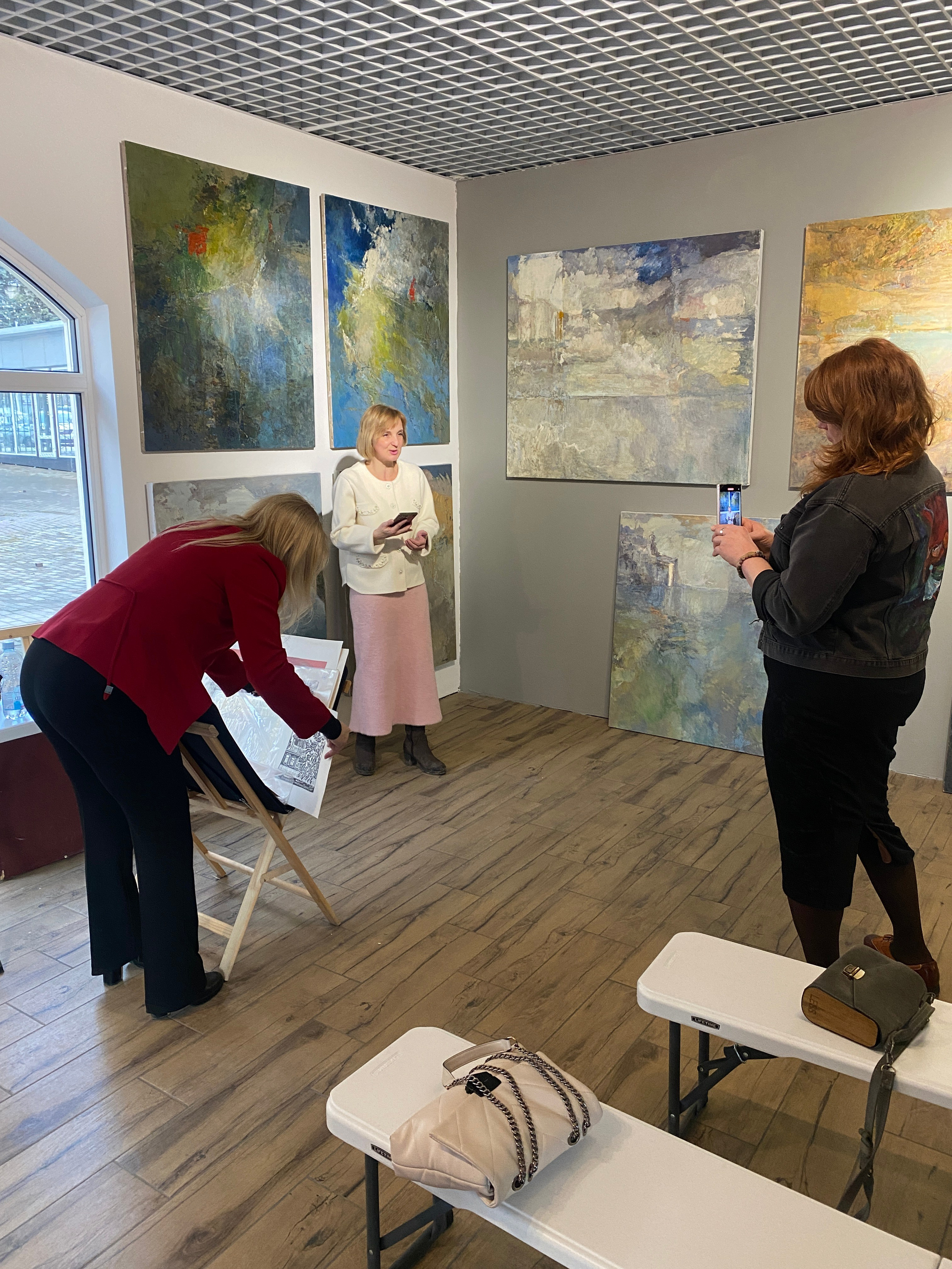 Персональная выставка в г. Звенигород. Живописец Ирина Пинская