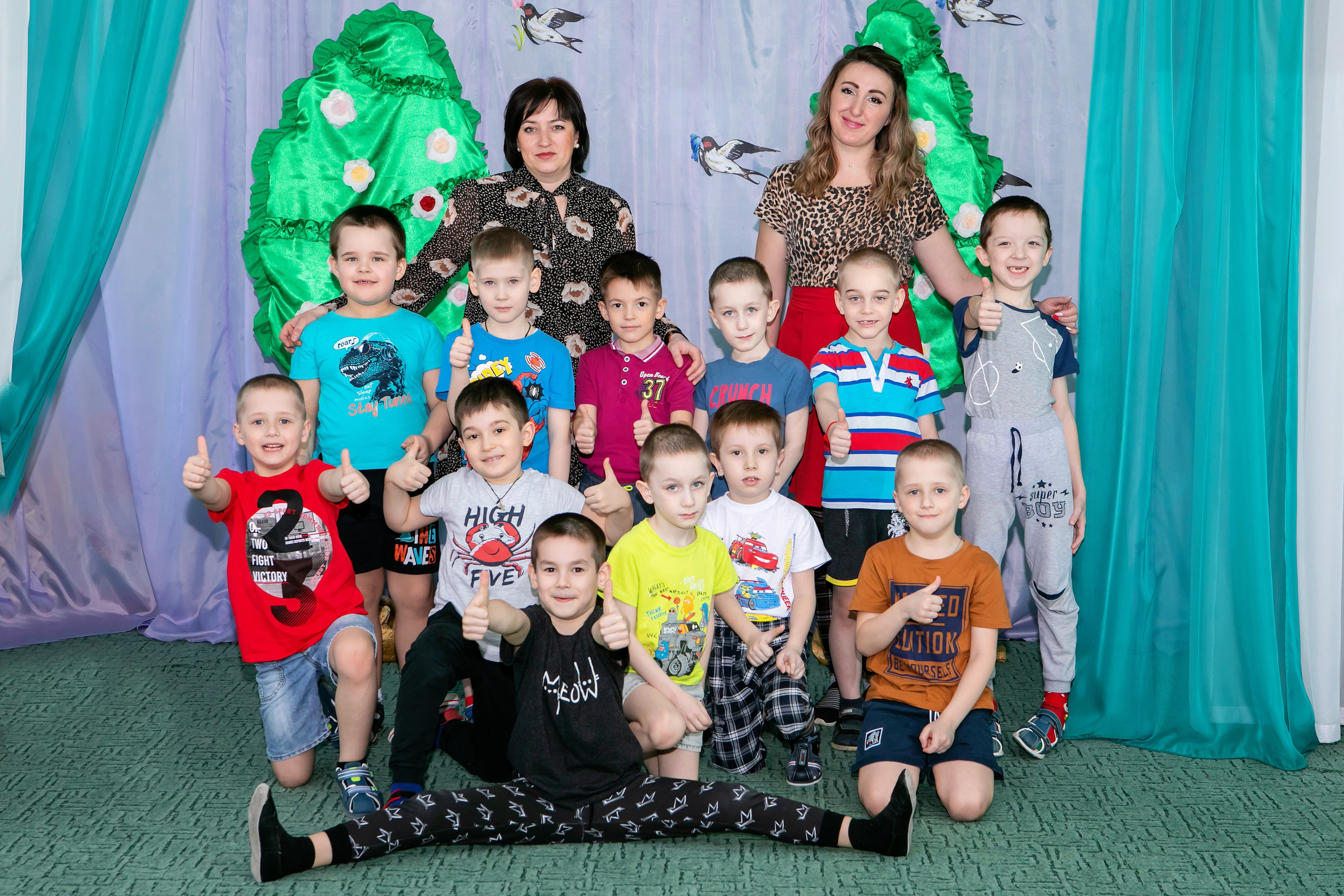 Съемка в детском саду. Выпускные фотокниги