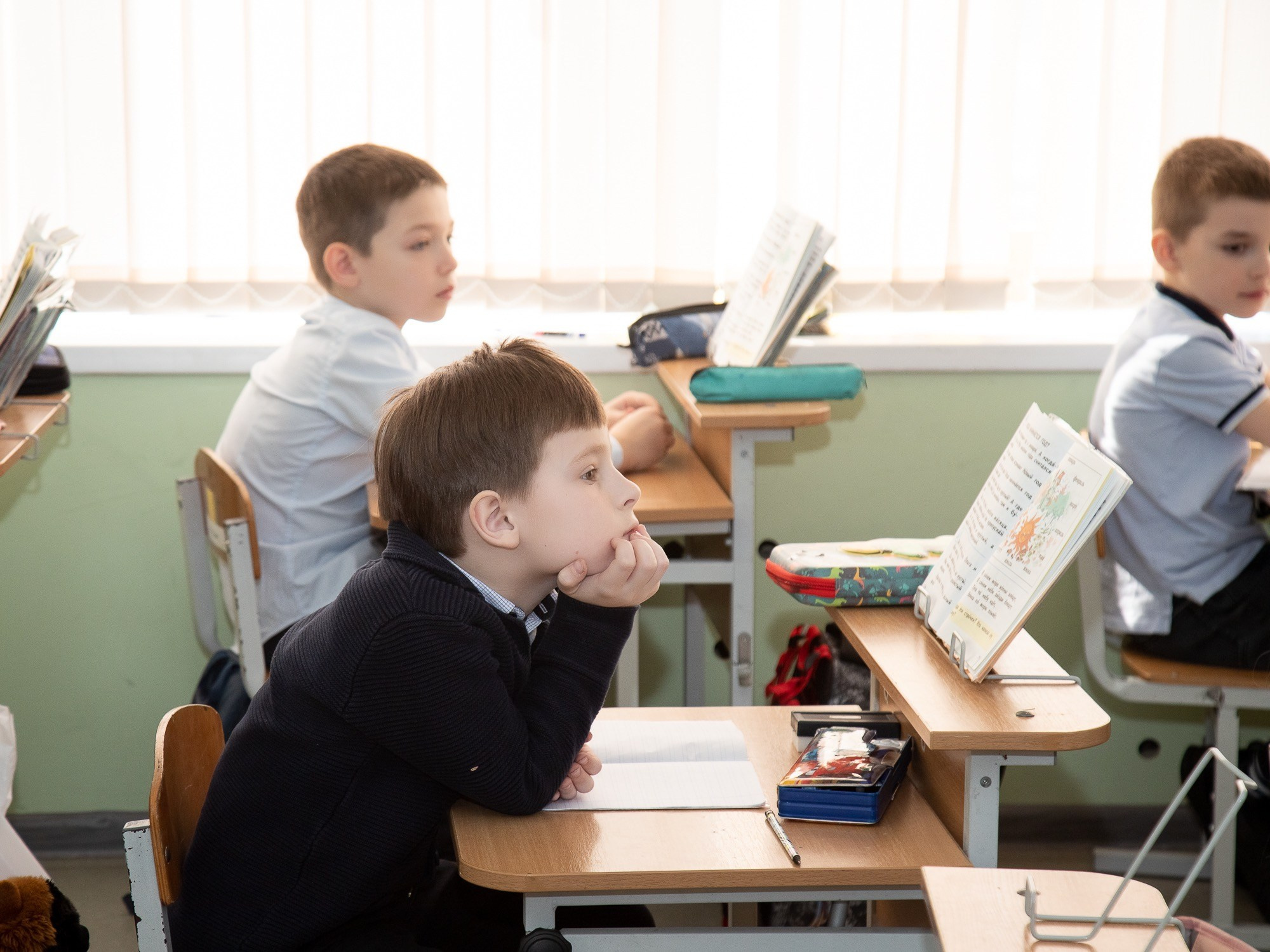 Учебные будни первоклассников. Фотограф во Владивостоке Анастасия Стробыкина