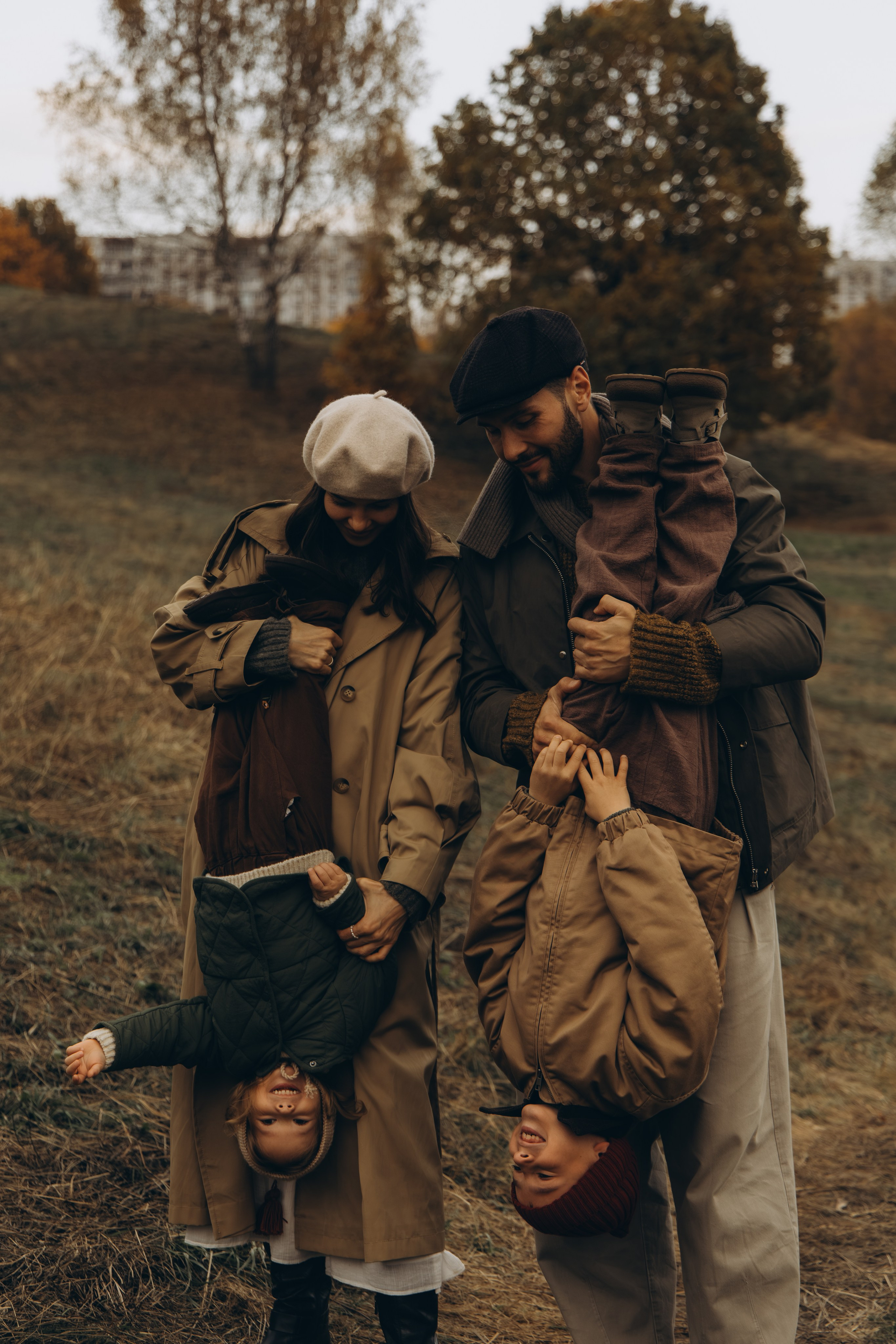 Теплая осенняя история. Семейный фотограф в Москве Лоншакова Кристина