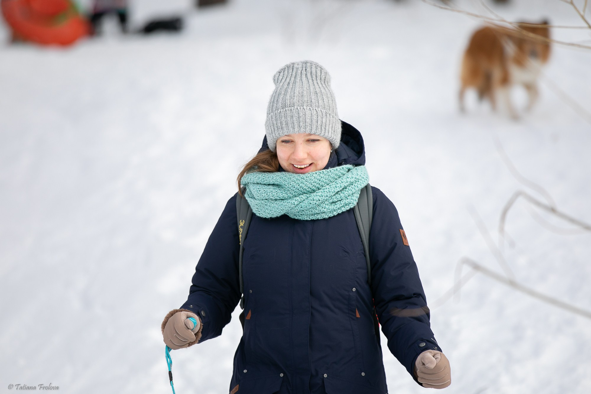 Фотосъемка похода с собаками в Московской области. Фотограф-анималист в Москве и Московской области Татьяна Фролова