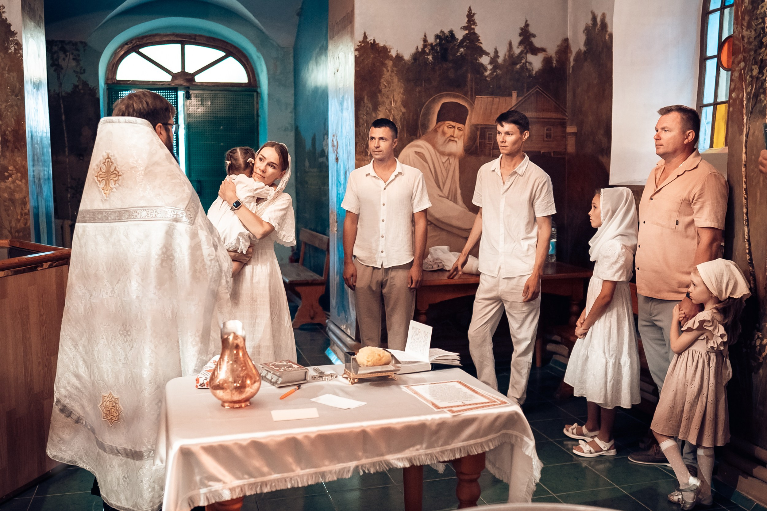 Крещение в Покровском соборе. Церковный фотограф Севастополь