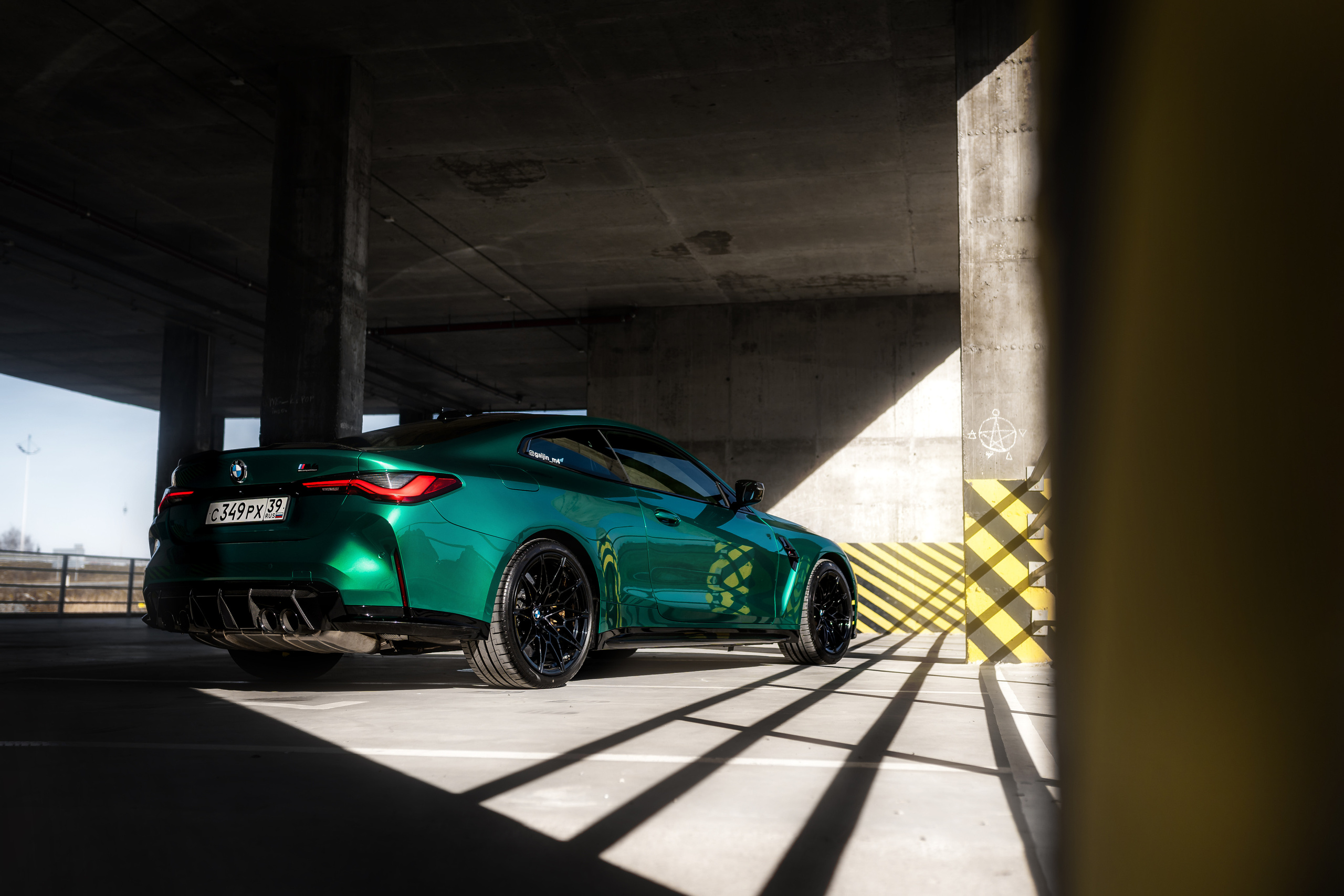 BMW M4 G82 GREEN. Автофотограф, фотограф в Калининграде Маринчик Кирилл