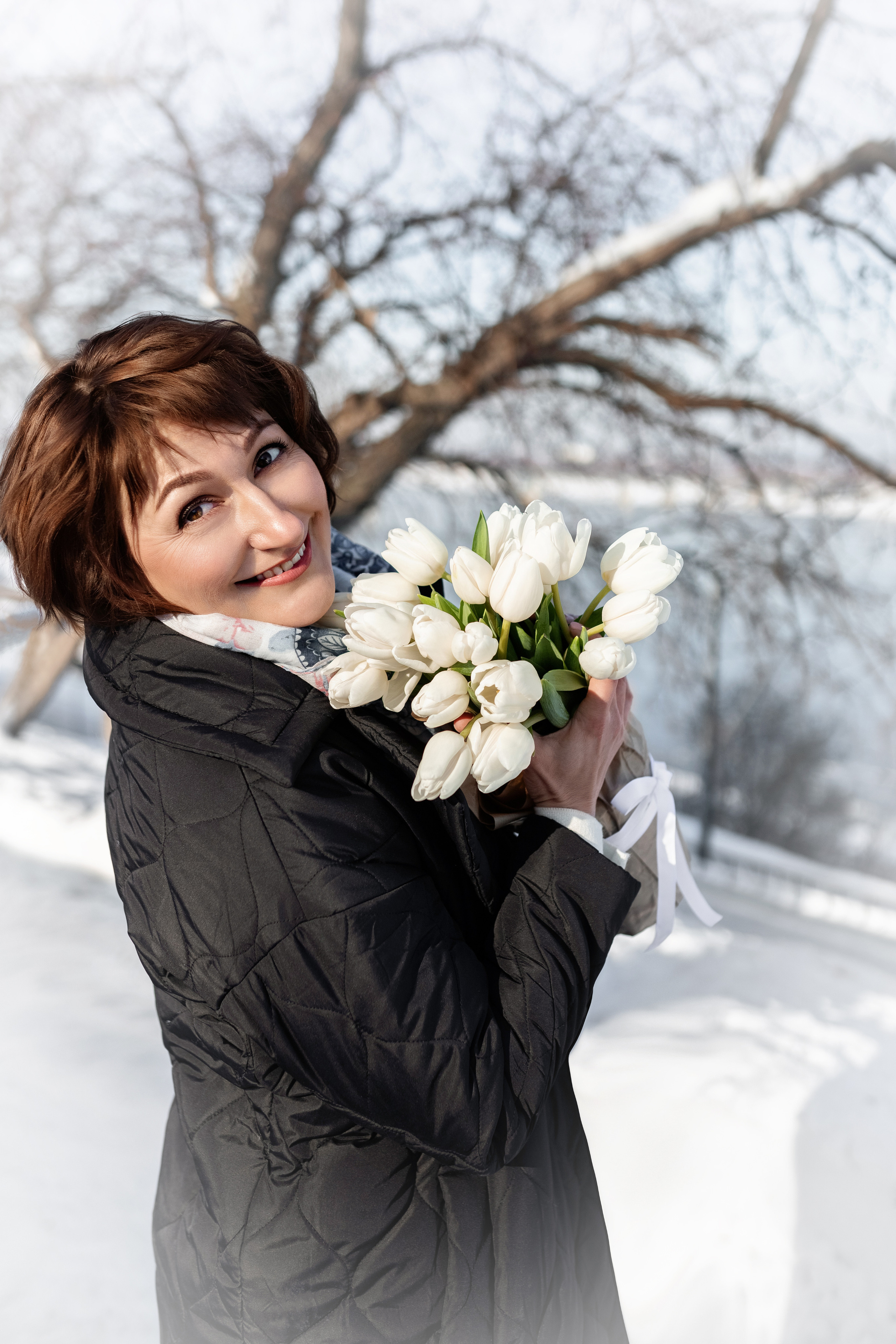 Проект к 8 марта «Прогулка с тюльпанами». Ирина. Надежда. Февраль 2022. Фотограф Пермь. Свадьбы. Семья и дети, школа, д. сад. Фотокниги
