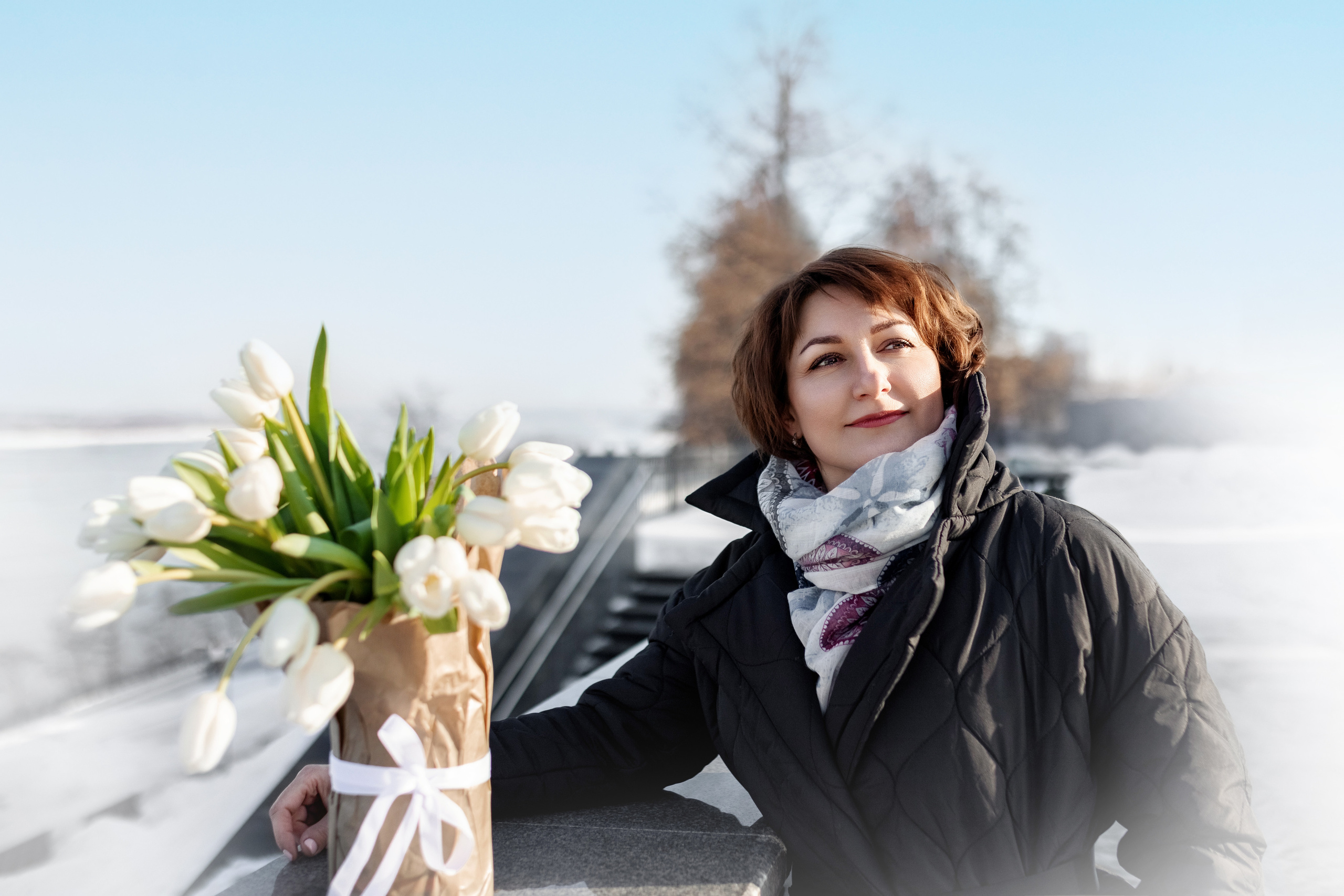 Проект к 8 марта «Прогулка с тюльпанами». Ирина. Надежда. Февраль 2022. Фотограф Пермь. Свадьбы. Семья и дети, школа, д. сад. Фотокниги