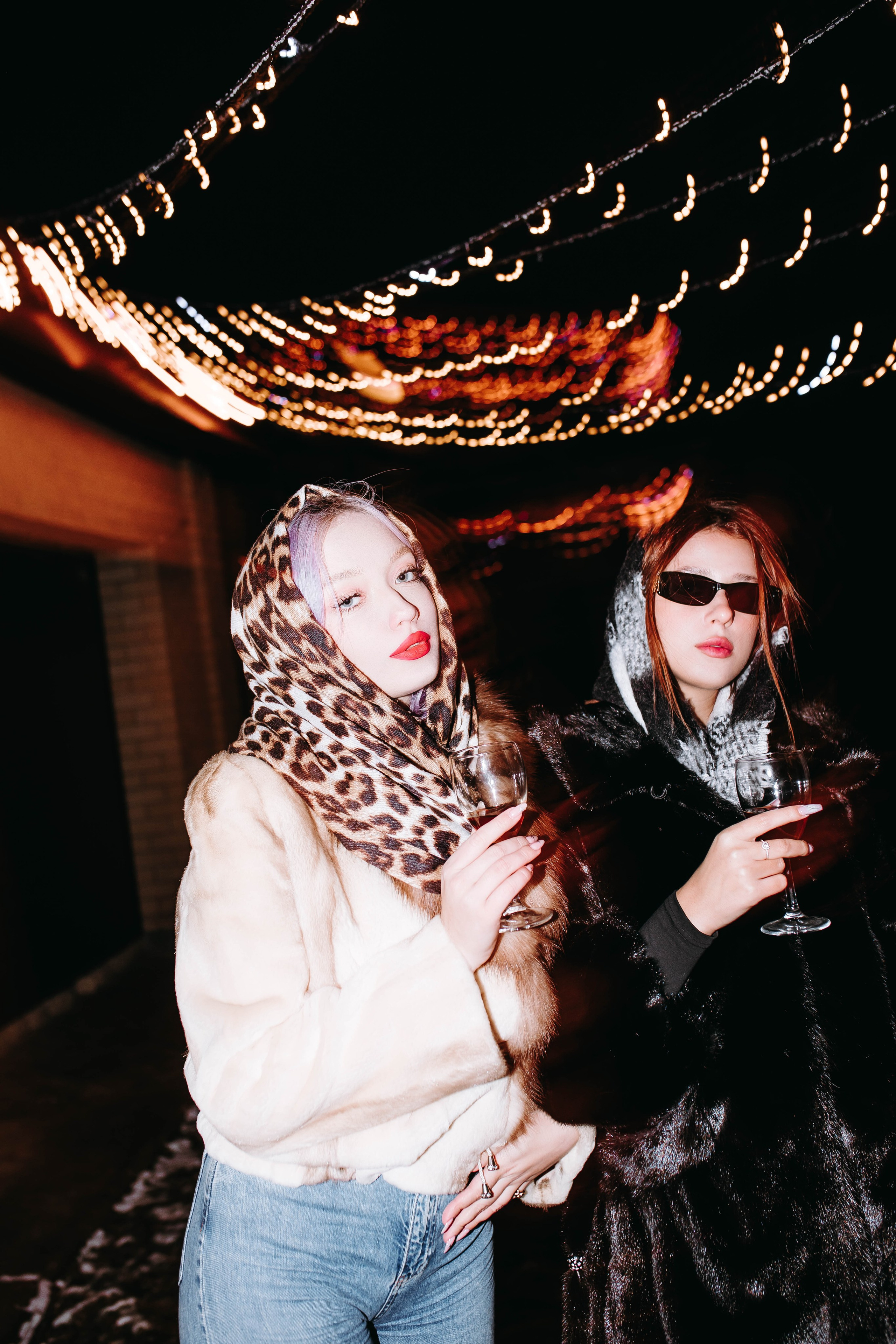 Новый год — девушки в шубах. Фотограф в Ставрополе Алина Клочкова