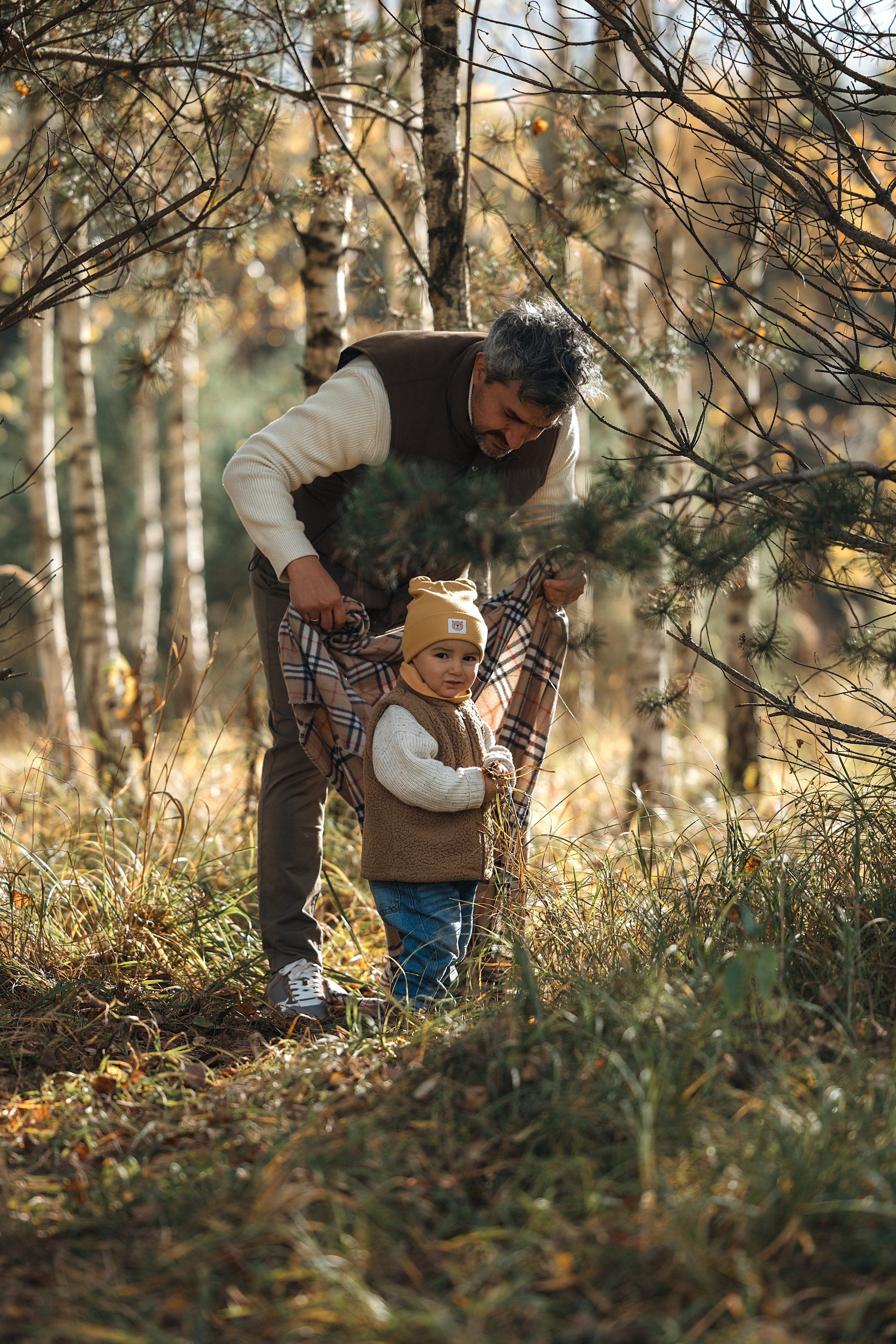 Осенняя семейная съемка. Фотограф Анималист в Москве Анастасия Жучкова