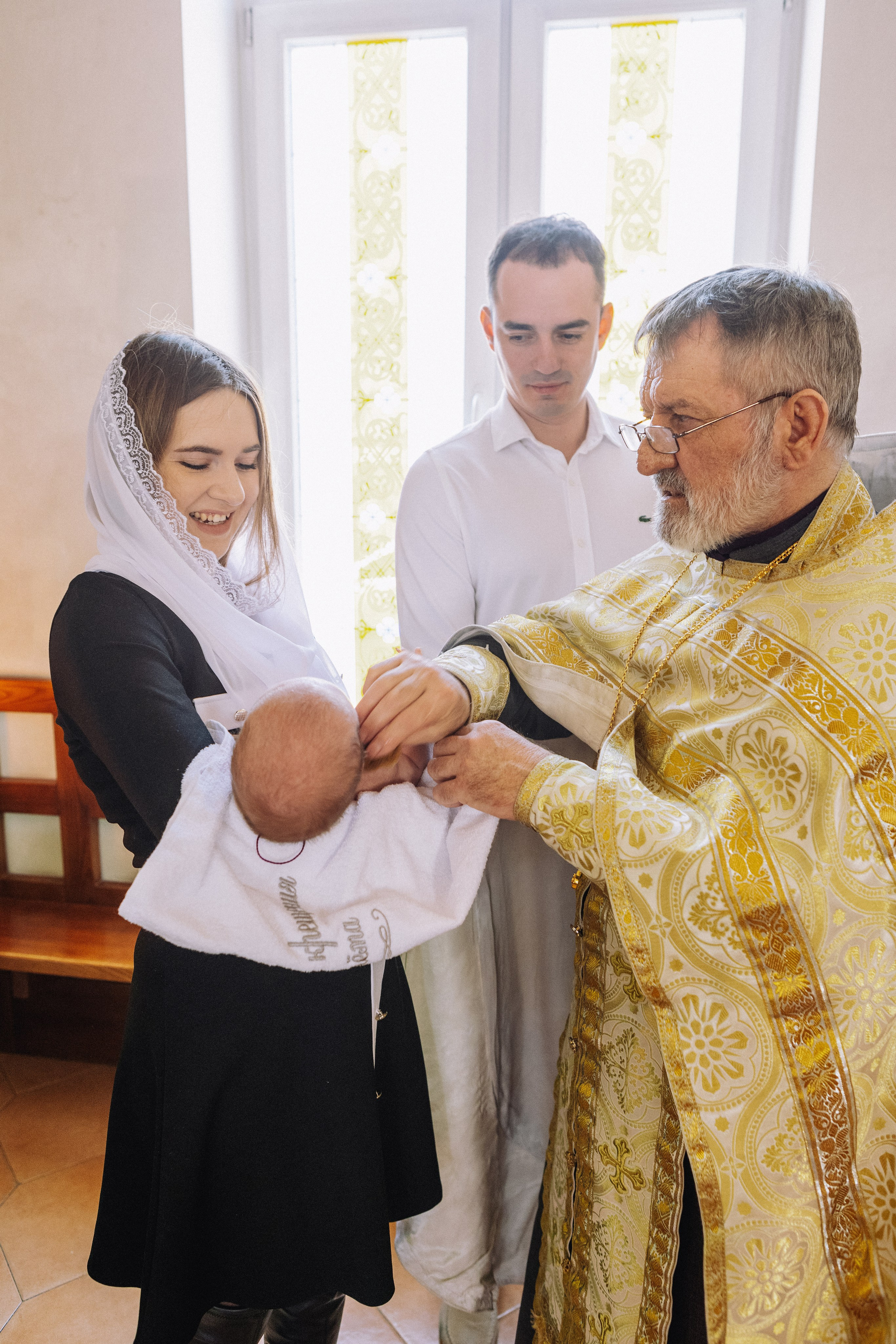 Крещение Артема и Полины. Фотограф в Курске Смирнов Евгений