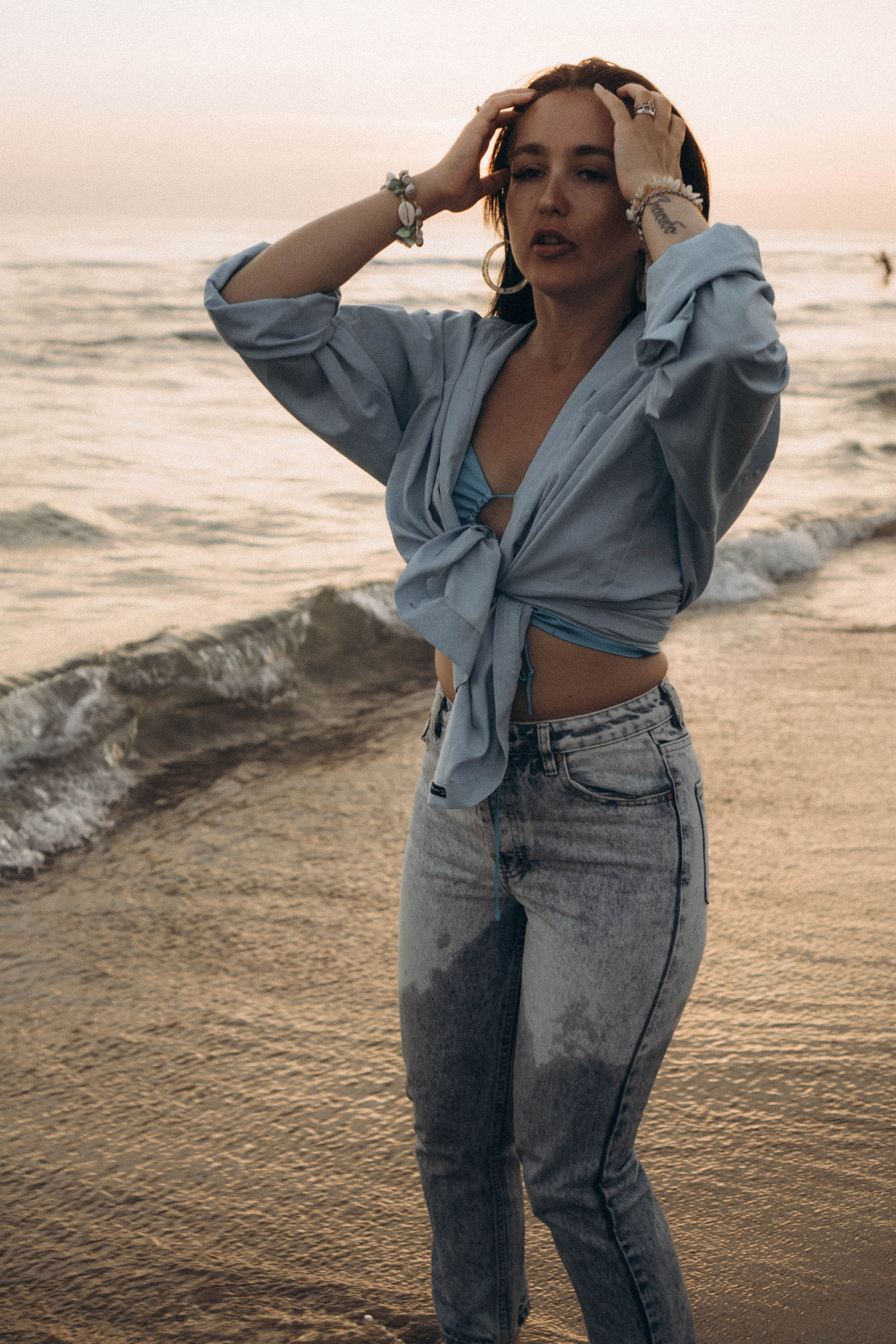 Июльский вечер на берегу черного моря. Профессиональный фотограф, Санкт-Петербург — Виктория Богомолова