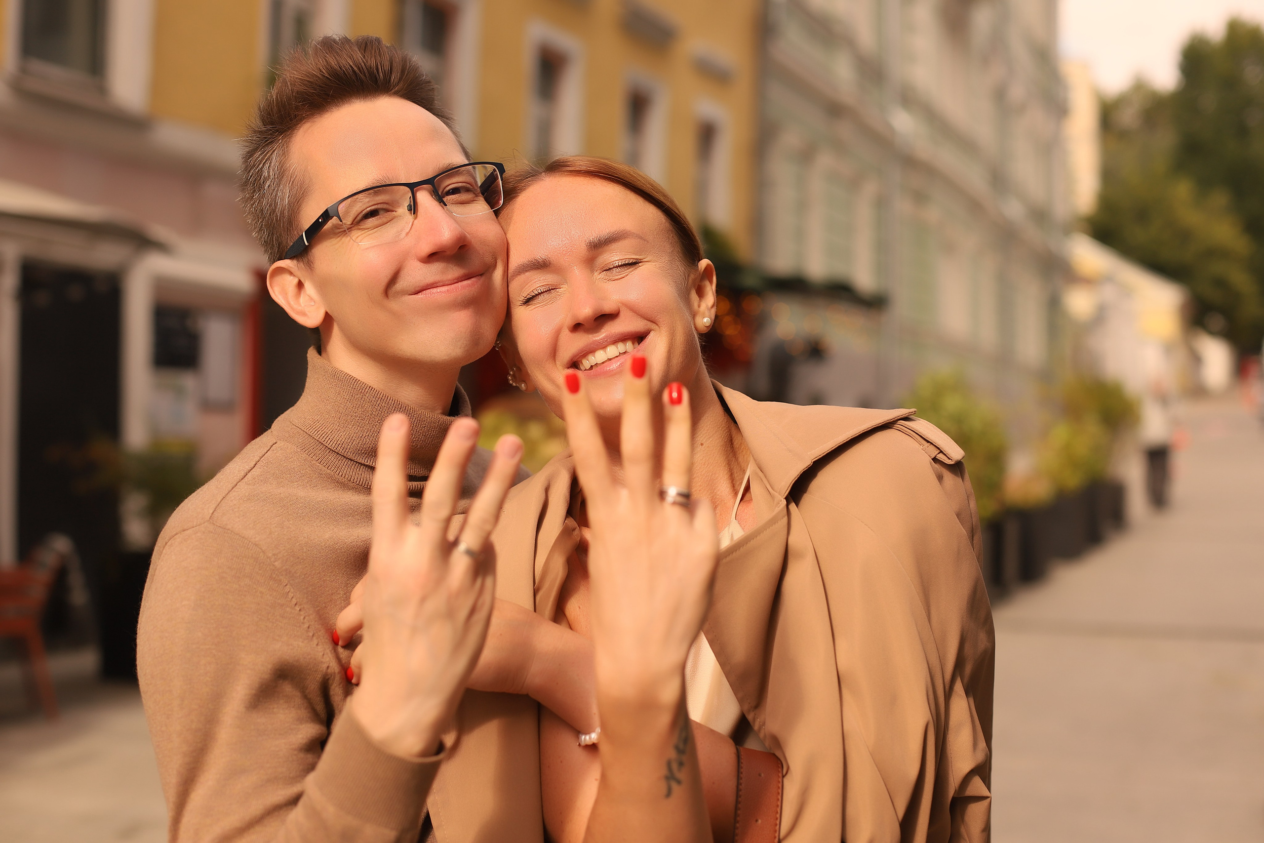 Годовщина у прекрасной пары). Фотограф в Москве Елена Дроботя