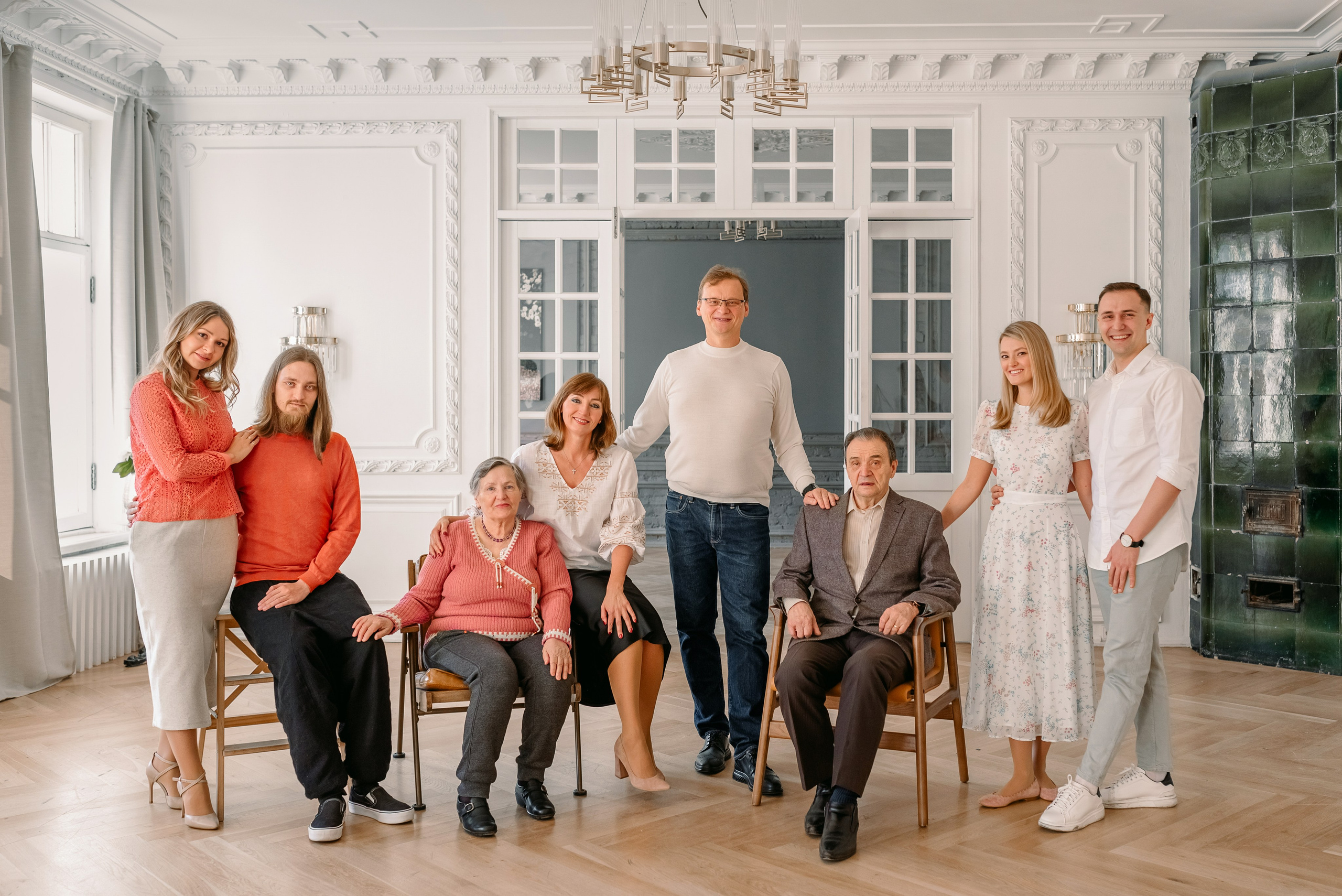 Фотосессия Большой Семьи. Фотограф Юлия Кондратьева