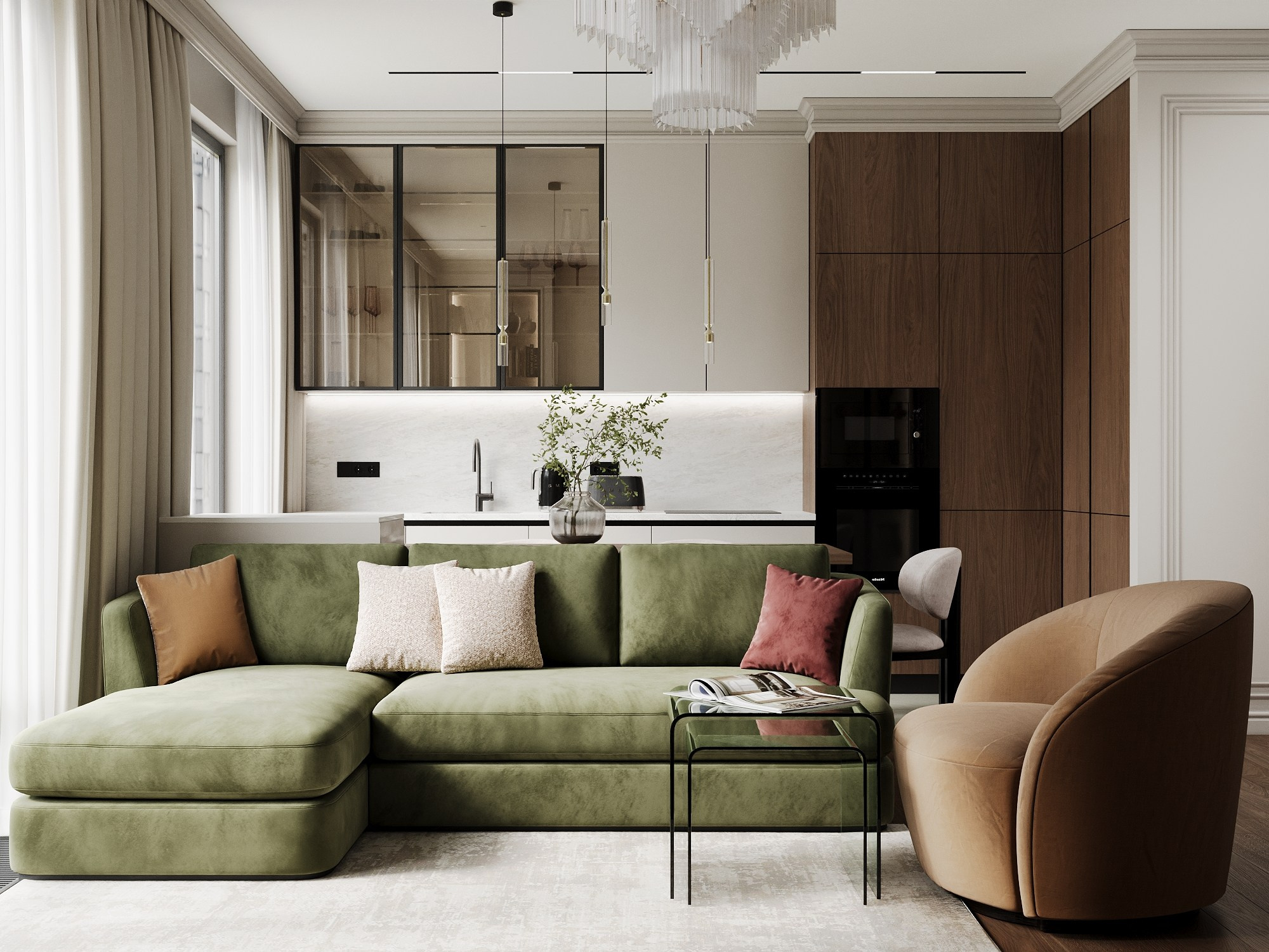 Кухня гостиная. Главная