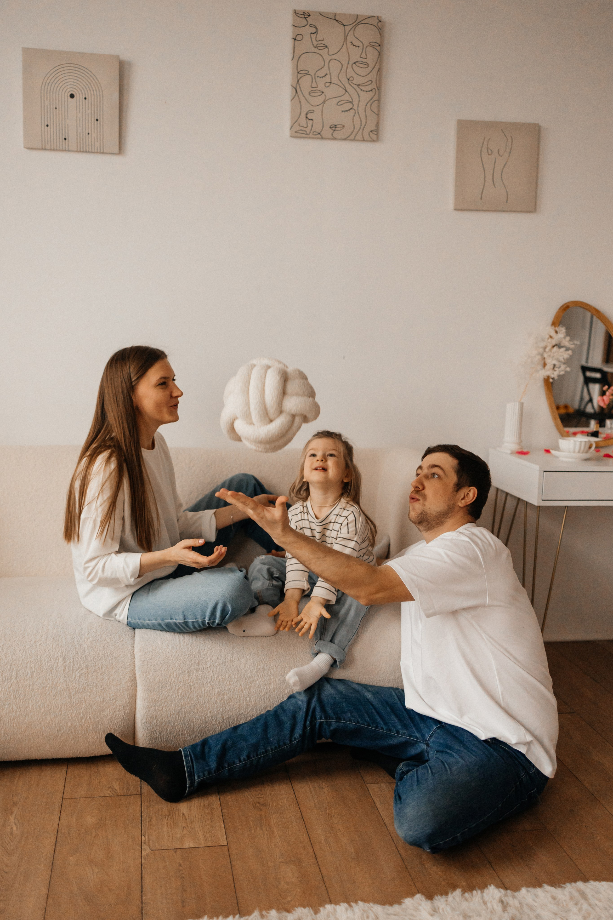 Семейная Съемка “Улыбки на Троих”