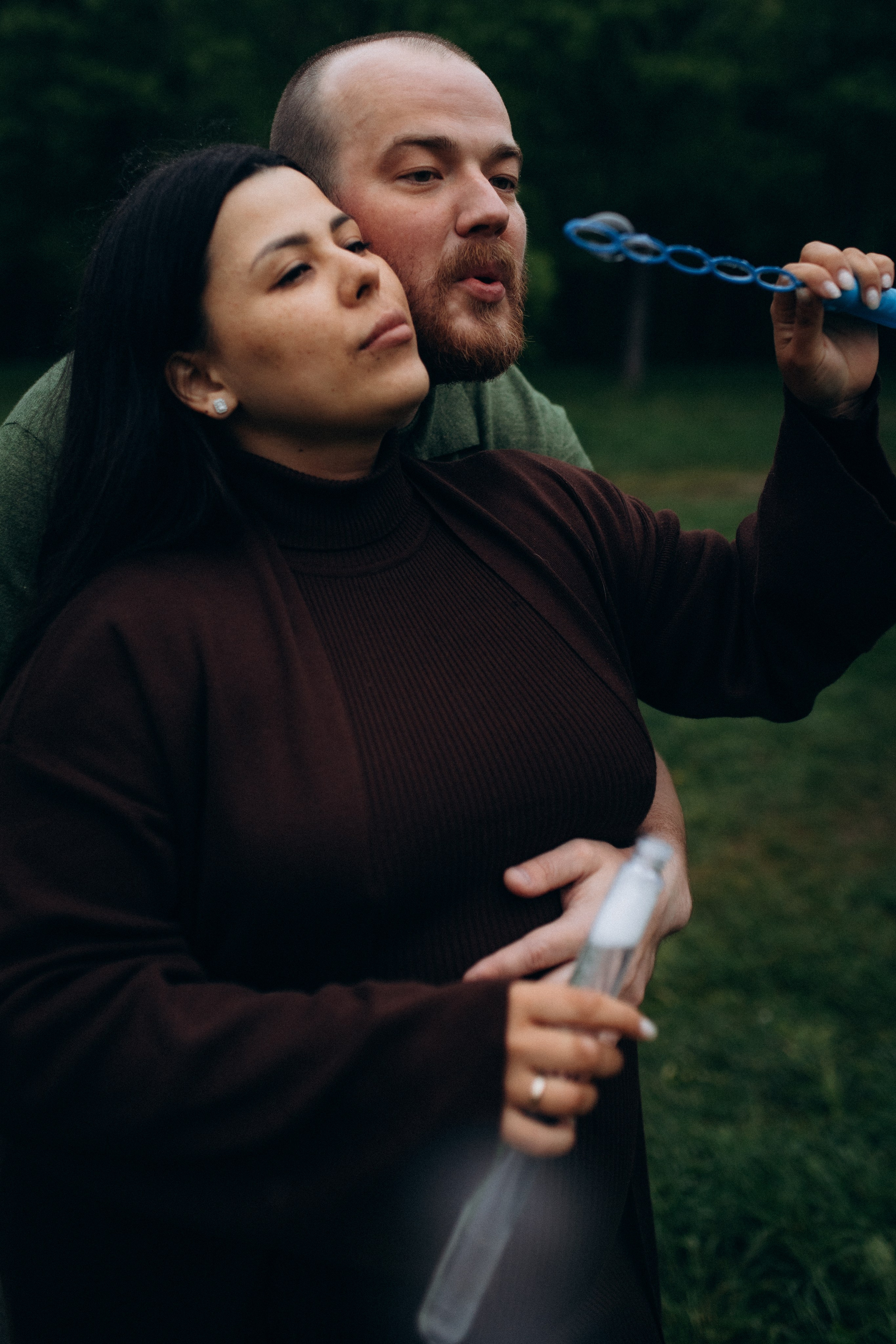 Беременная фотопрогулка Ксюши и Кости. Семейный фотограф в Москве и Люберцах Юлия Гуськова