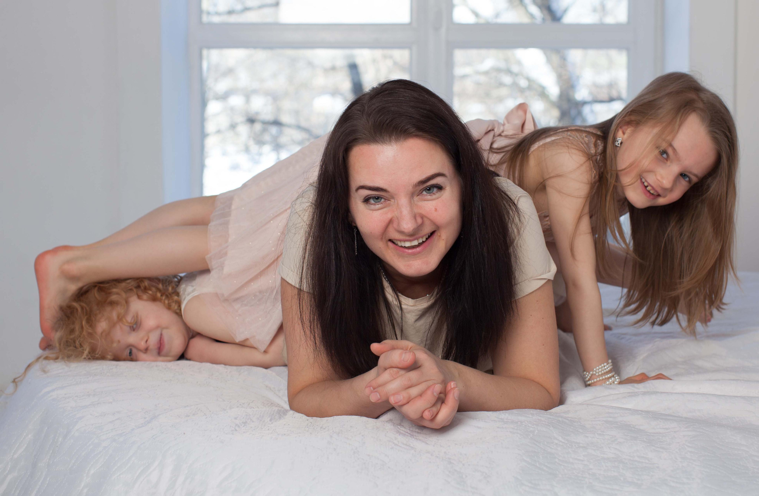 Студийная съемка. Анастасия Тимашова. Портретный и семейный фотограф Москва