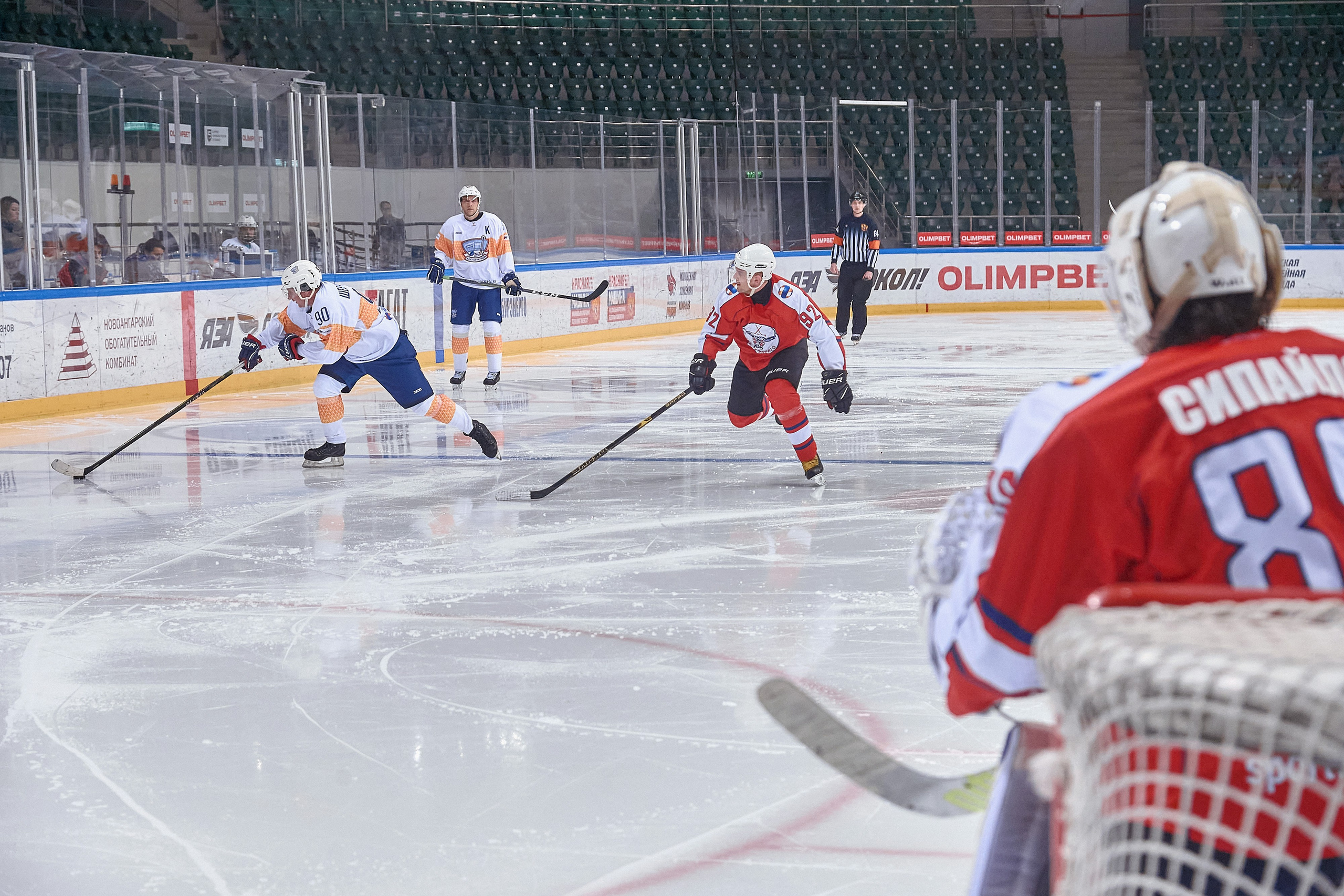 Платинум Арена — Хоккей — РусГидро. Фотограф Яковлев Роман — Красноярск