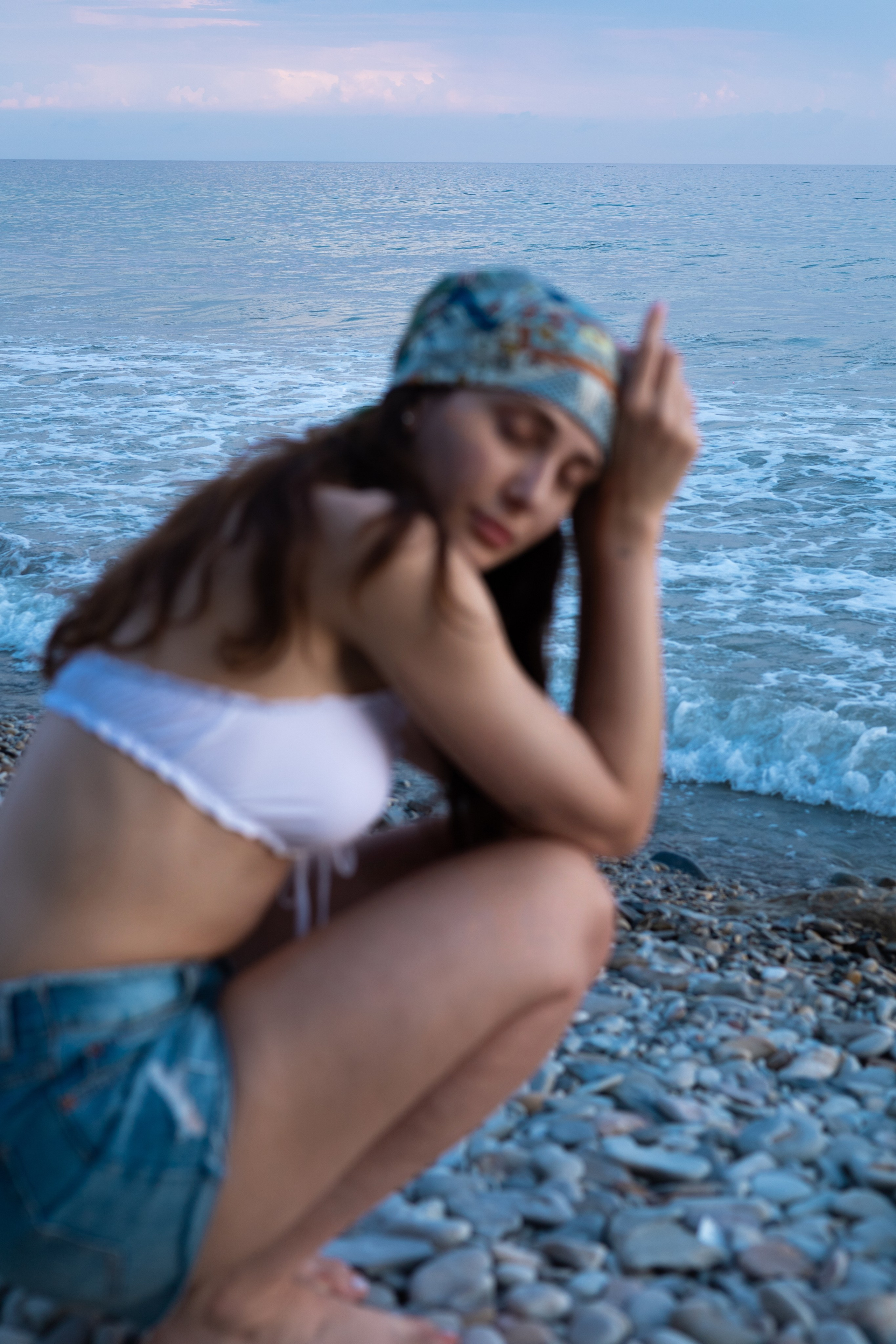 Ксюша, море. Репортажный фотограф Алёна Кантемирова