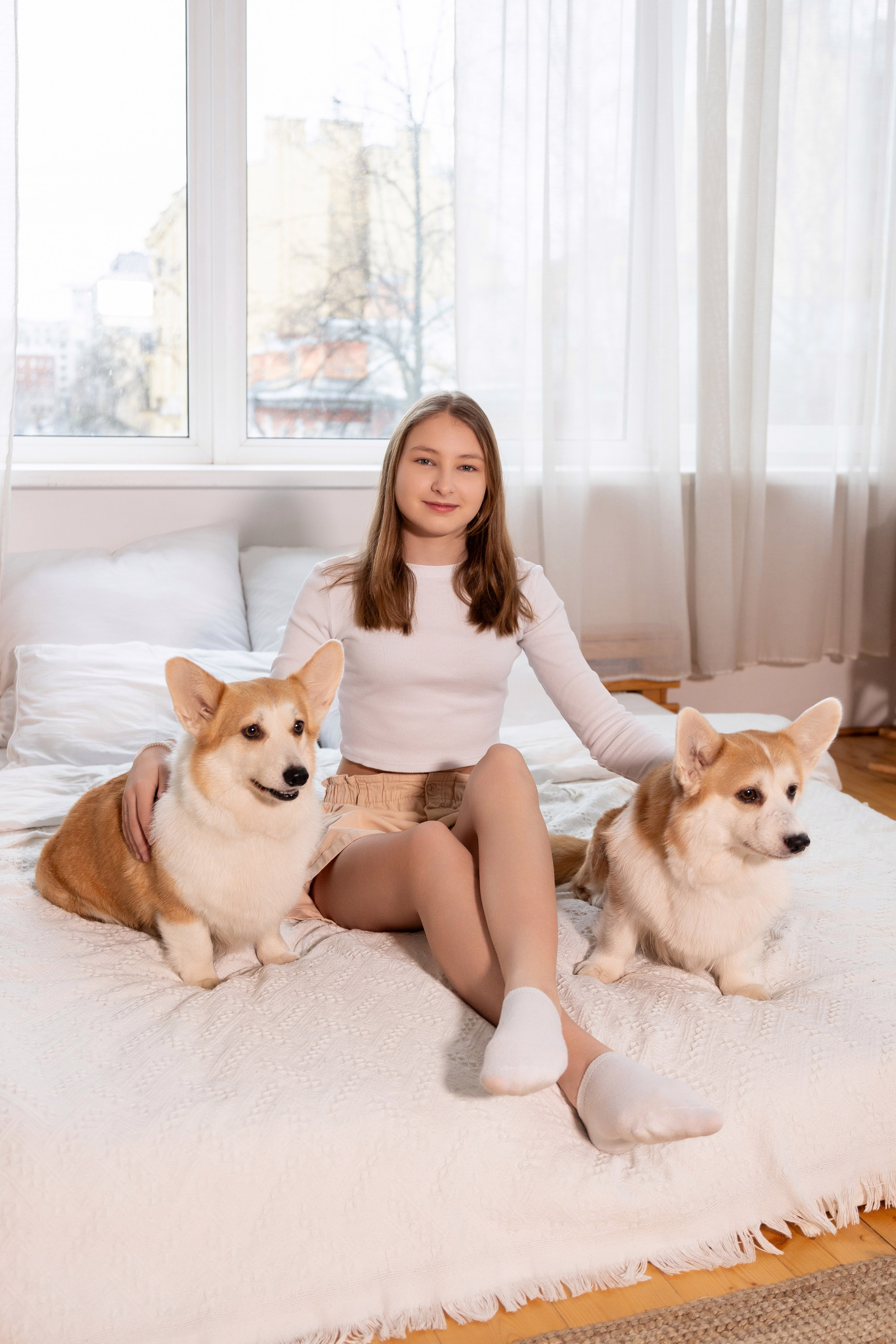 Фотосессия с корги. Семейный и свадебный фотограф в Санкт-Петербурге Татьяна Швыкова