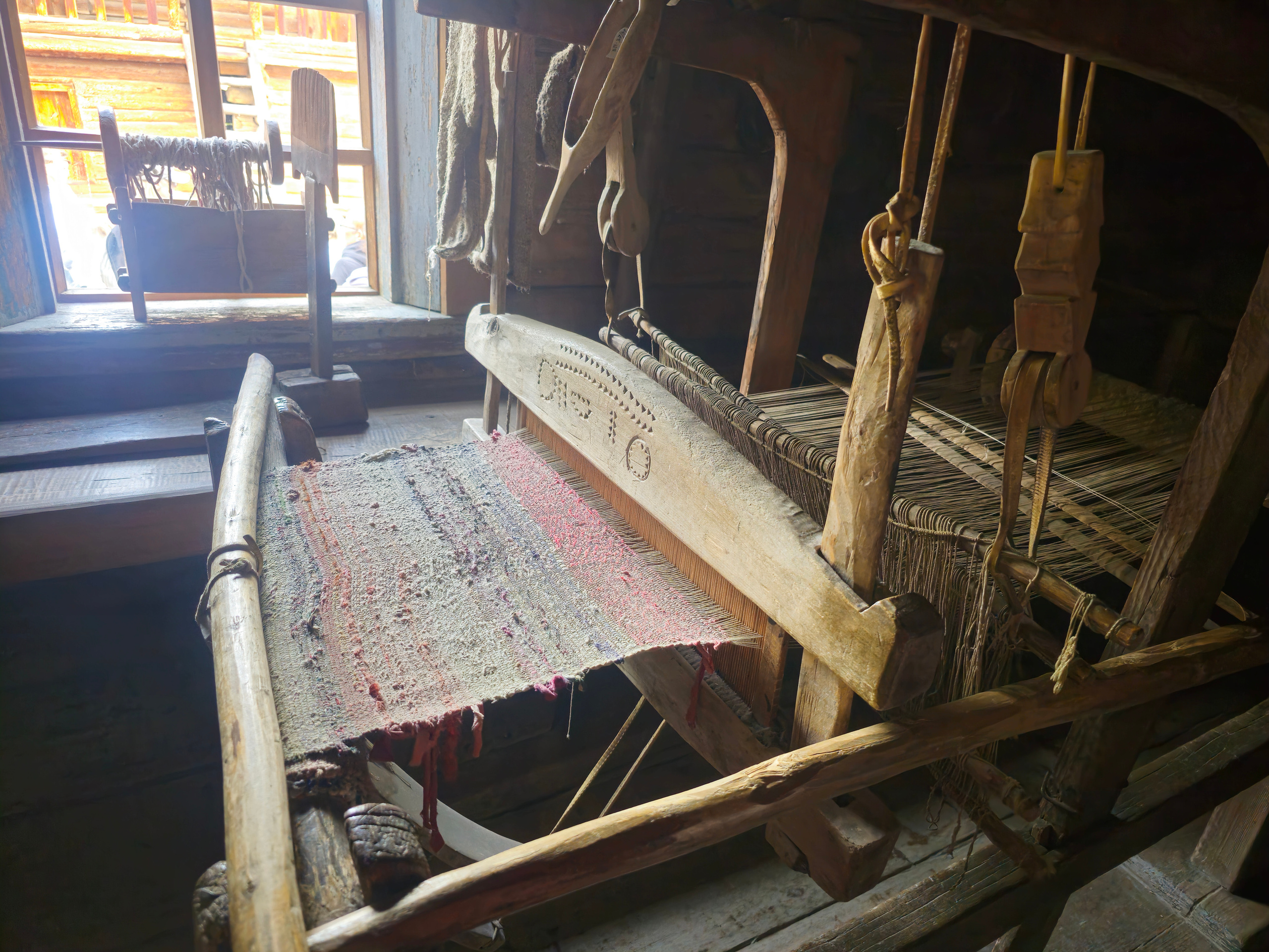 Ткацкий станок полотно тальцы листвянка