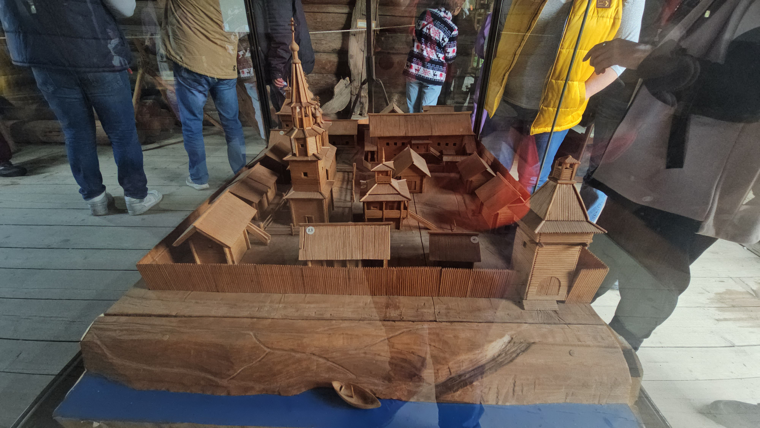  макет острога тальцы листвянка