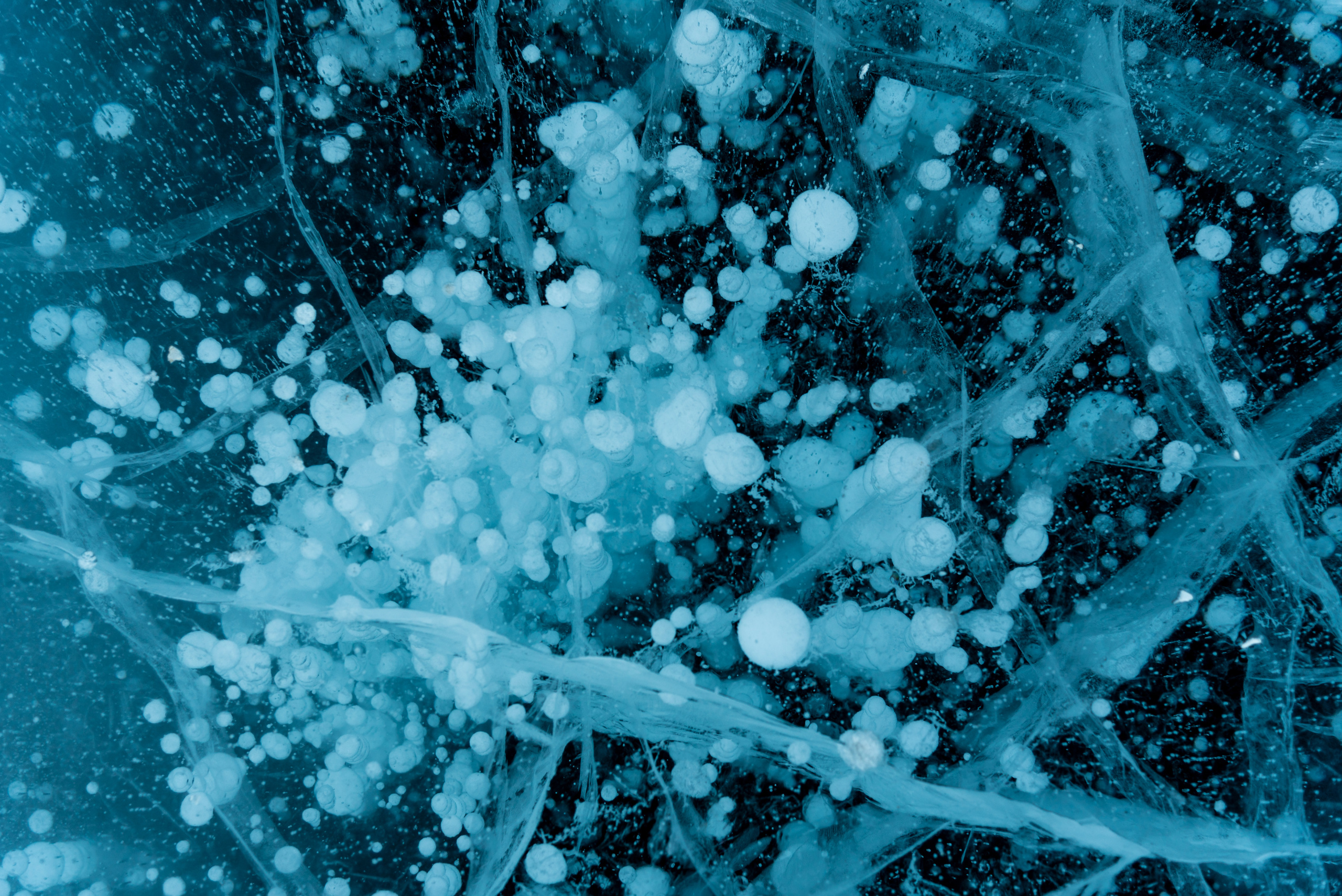 Метановые пузырьки на льду байкал лед Байкала с пузырьками