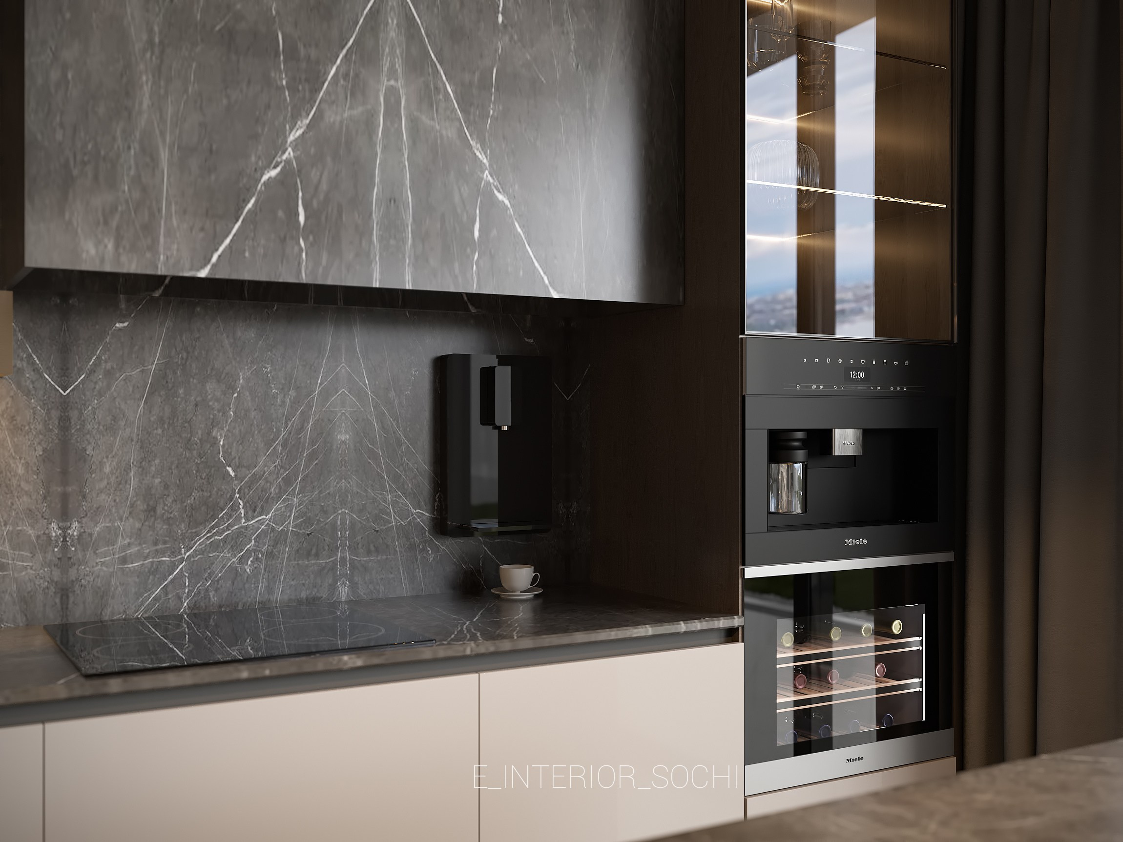 WINGSKY-STONEWOOD. Дизайн интерьера Евгения Тисленко