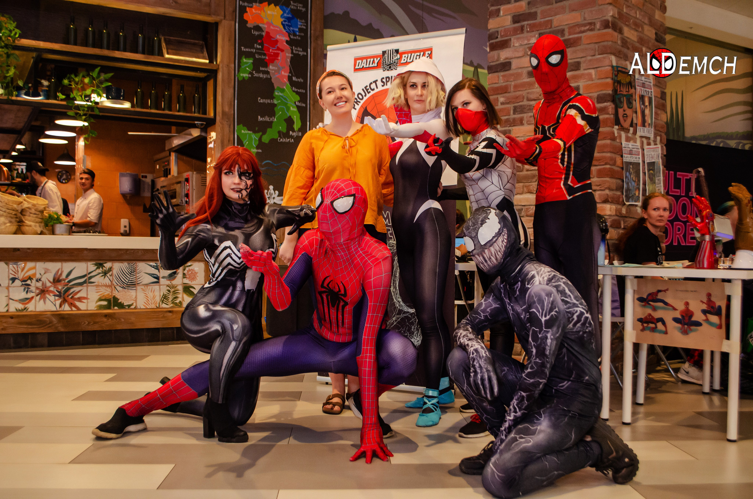 Фотосессия на Дне рождения Человека-Паука в Москве