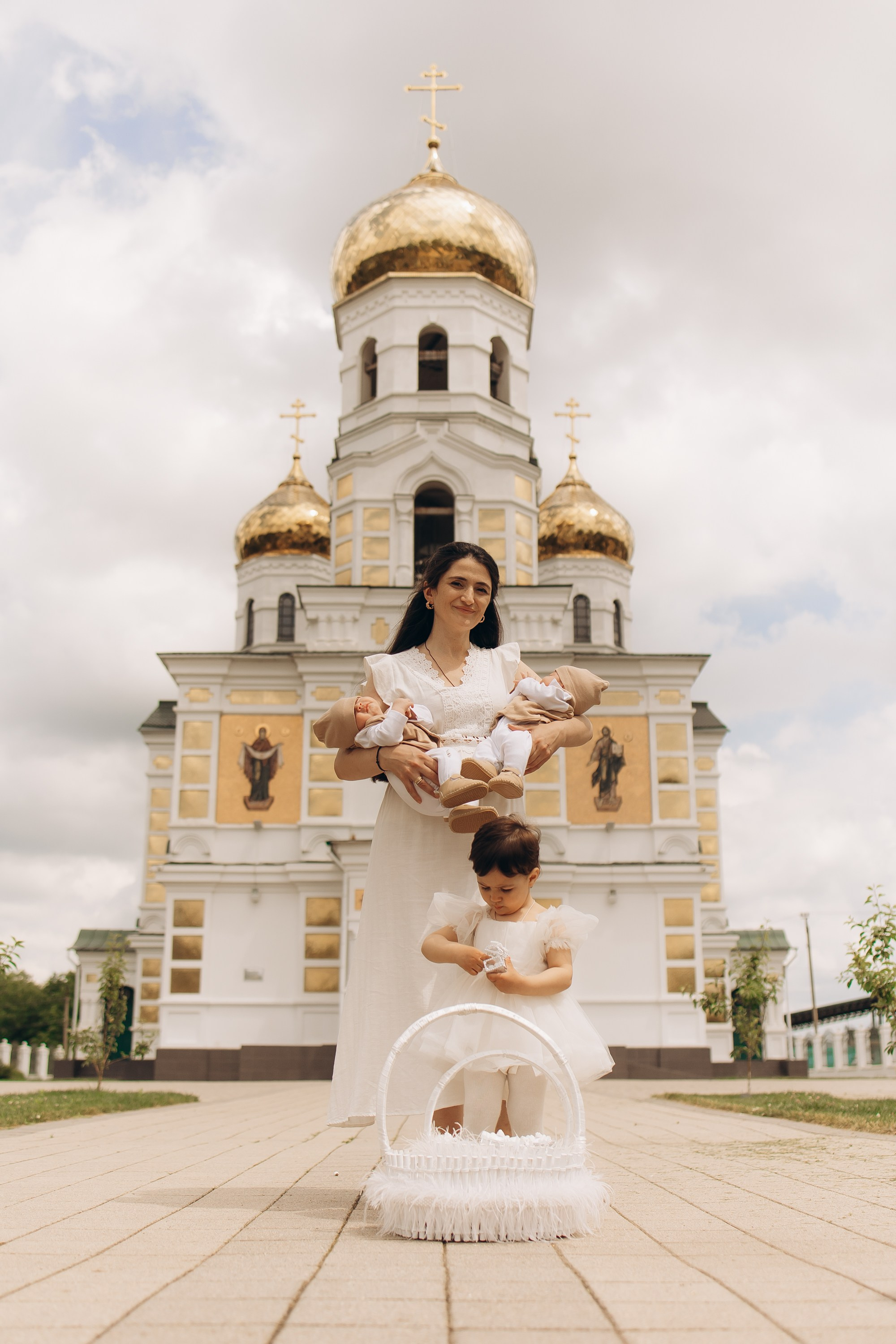Крещение Николая и Александра. Семейный фотограф в Краснодаре Храмова Анна