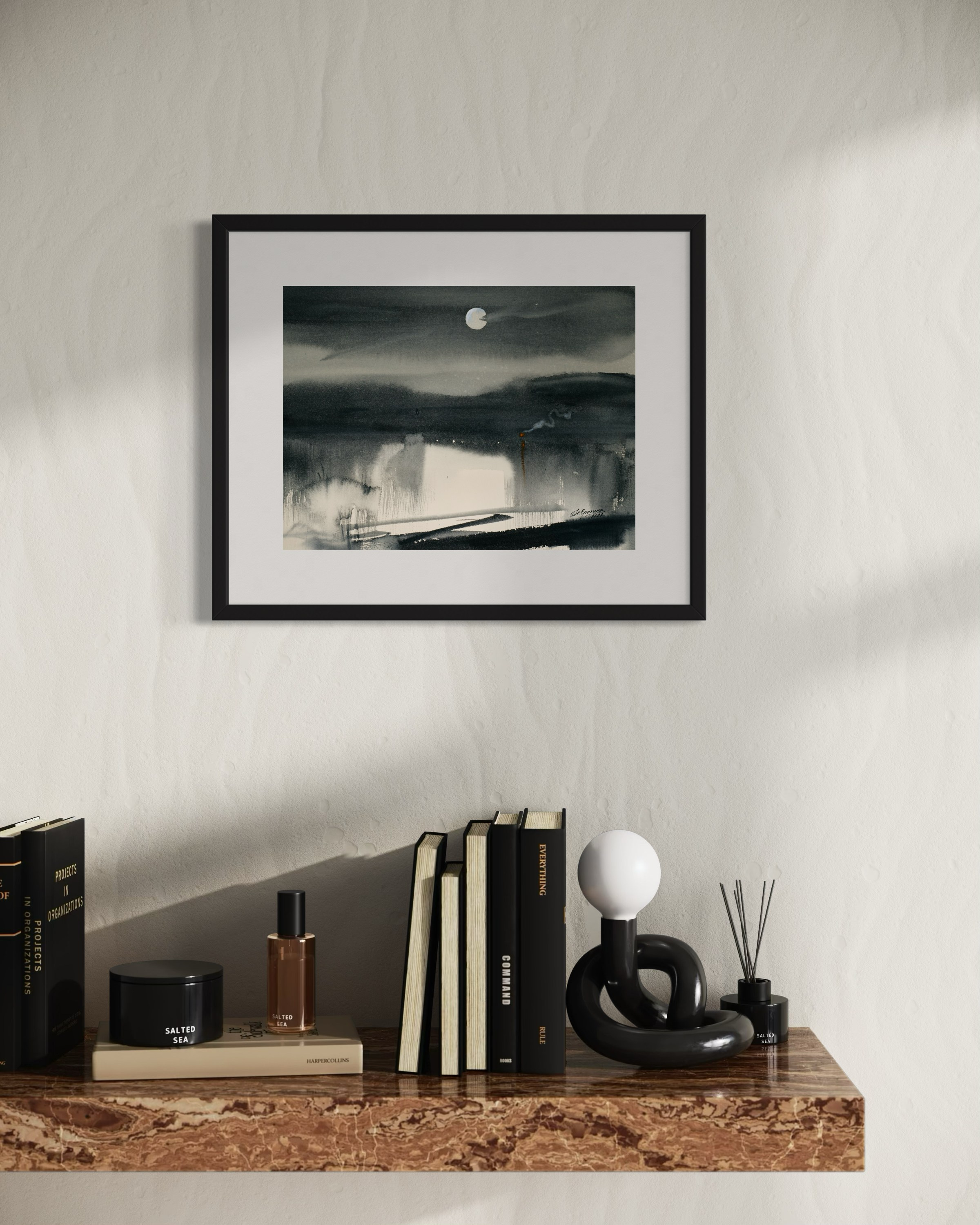 Пейзаж 1 серии МОНОХРОМ (30×40 см) 5 000 р. ГАЛЕРЕЯ