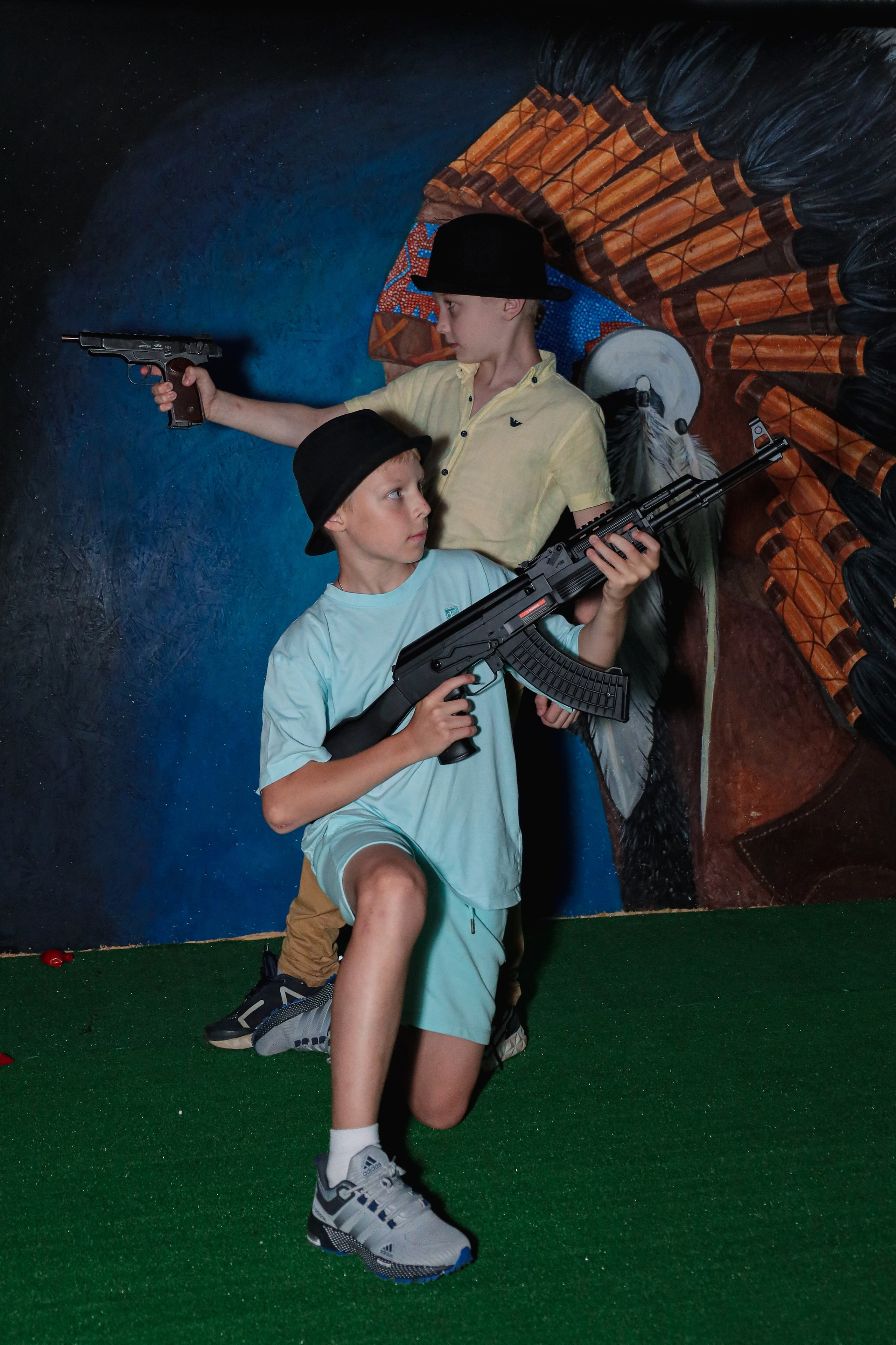 День рождение в стрелковом клубе. Фотограф Надршина Лилия