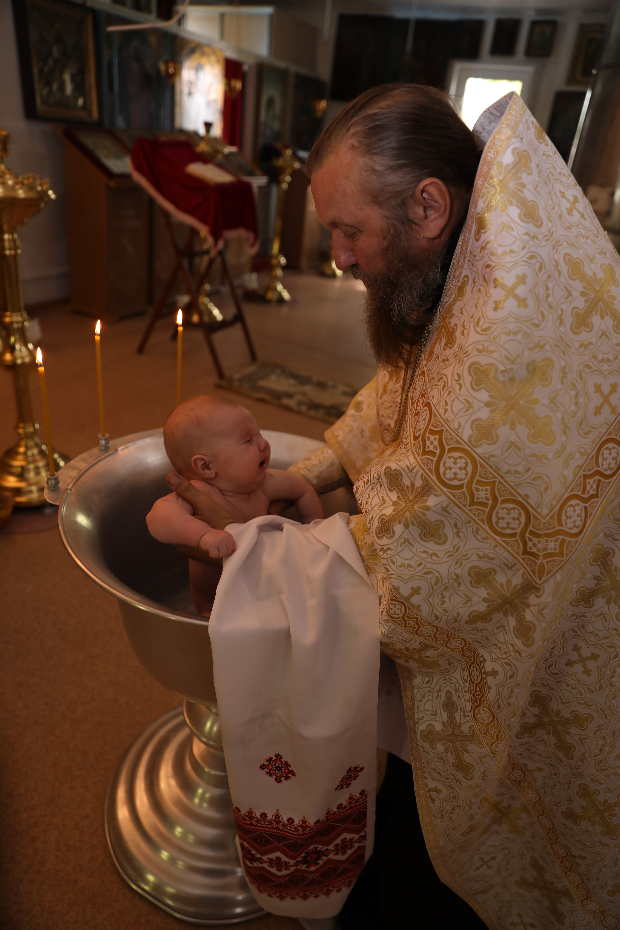 Таинство Крещения Александра. Свадебный и семейный фотограф в городе Пенза, Саранск, Ковылкино