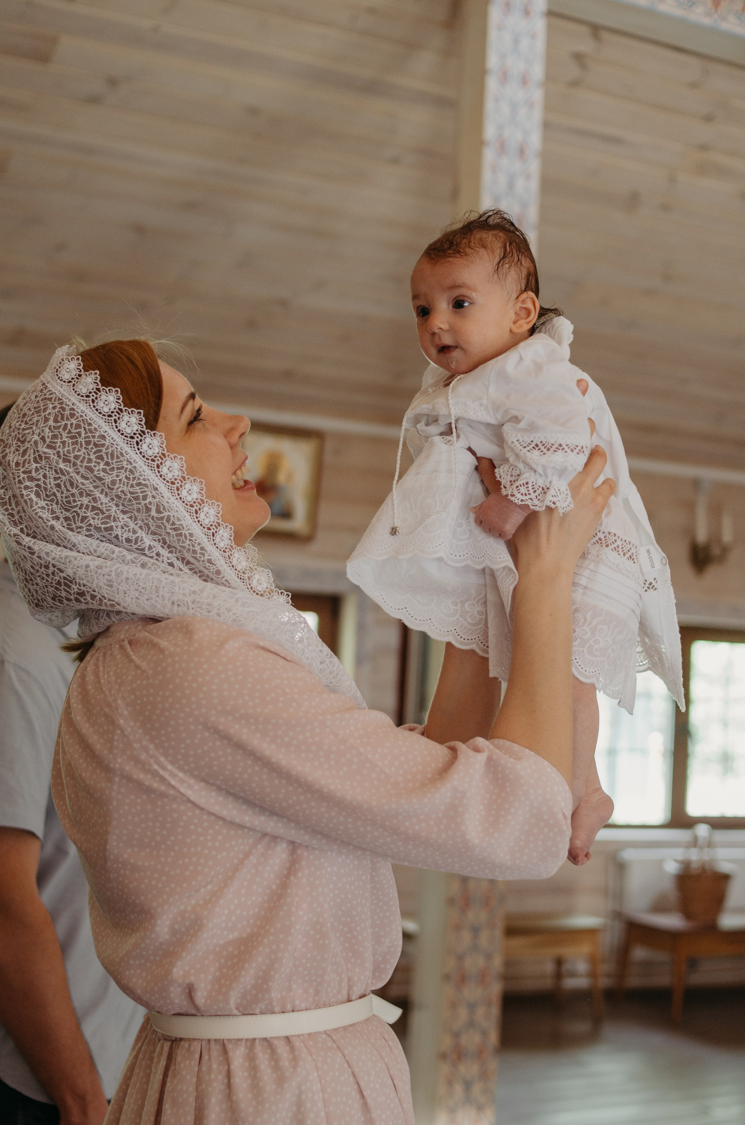 Таинство крещения Лея. Семейный фотограф Москва, Люберцы, Петрозаводск