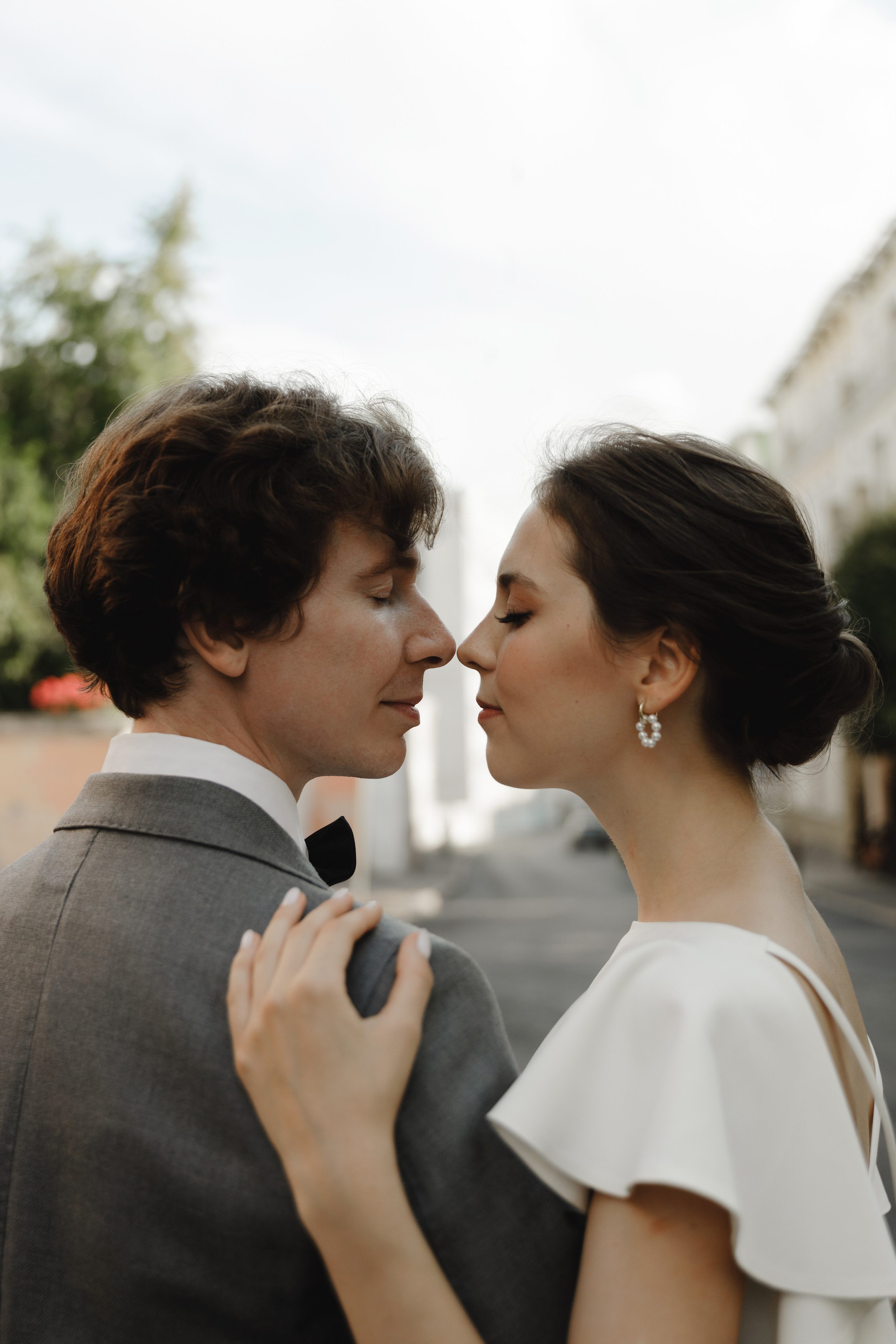 Кирилл и Юлия, роспись и прогулка по улочкам Китай города на закате. Свадебный и портретный фотограф в Москве Кристина Золотова