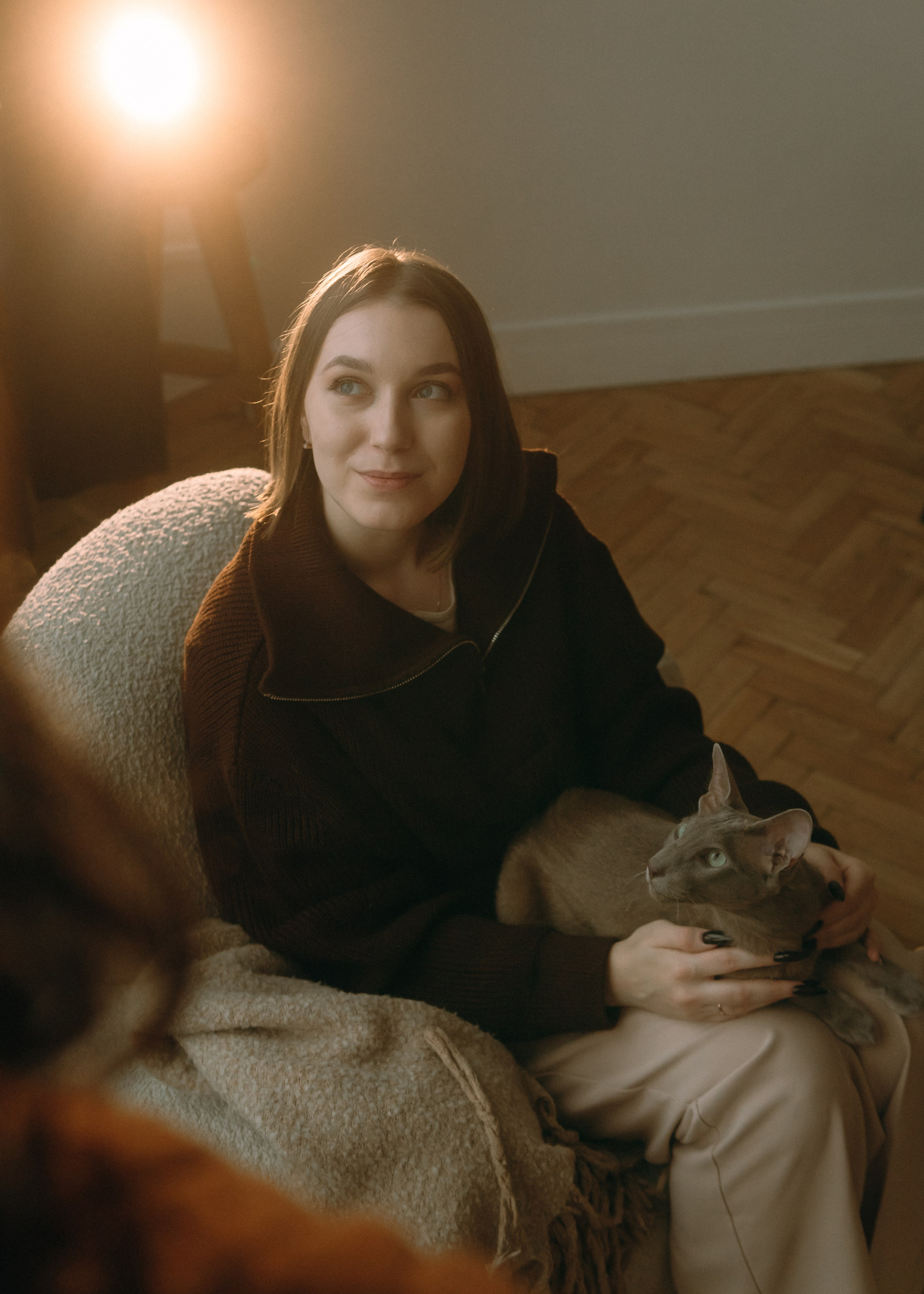 Амина, Булат и Орион. Фотограф-анималист Ксения Воробьева, Москва