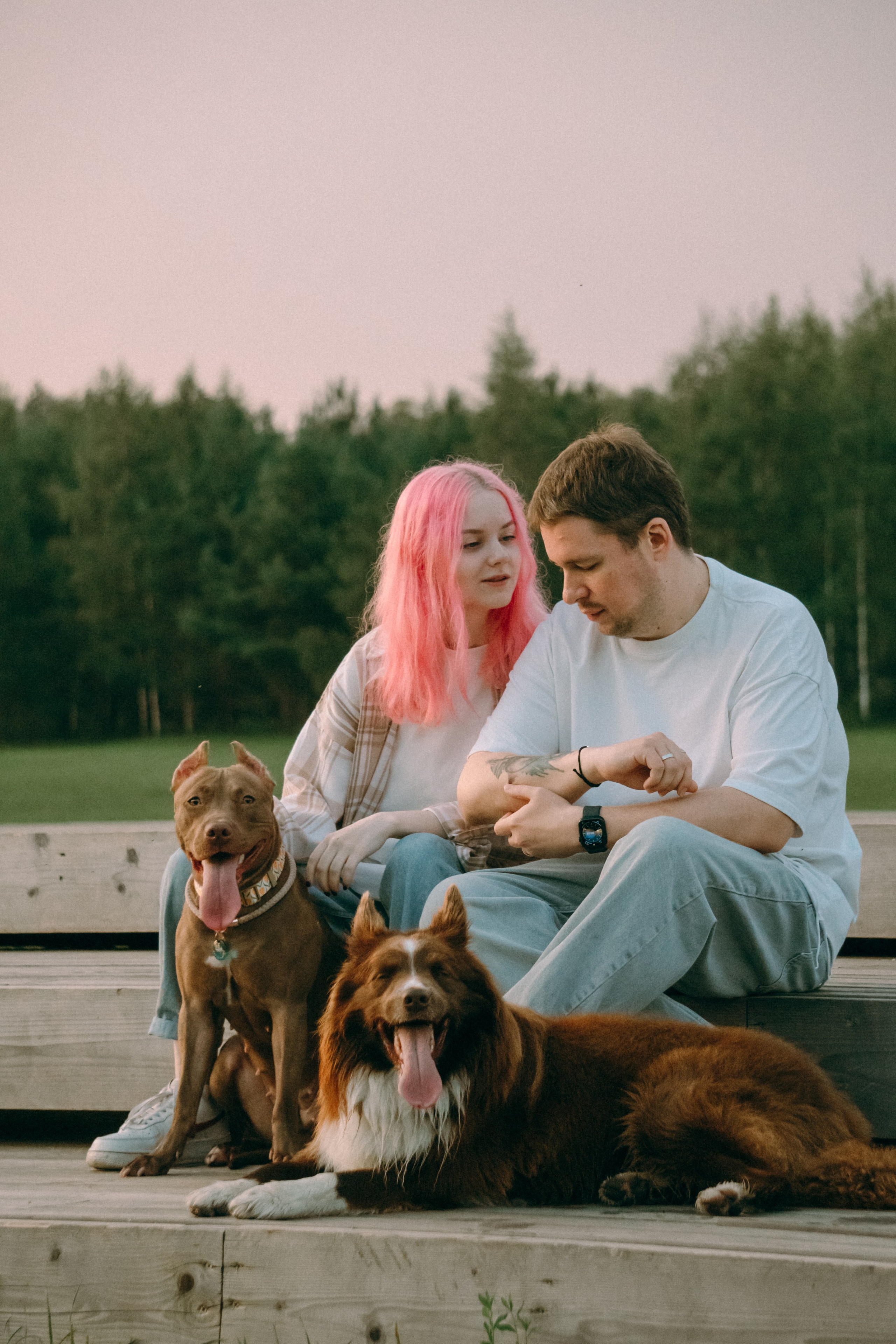 Виолетта, Лила и Питер. Фотограф-анималист Ксения Воробьева, Москва