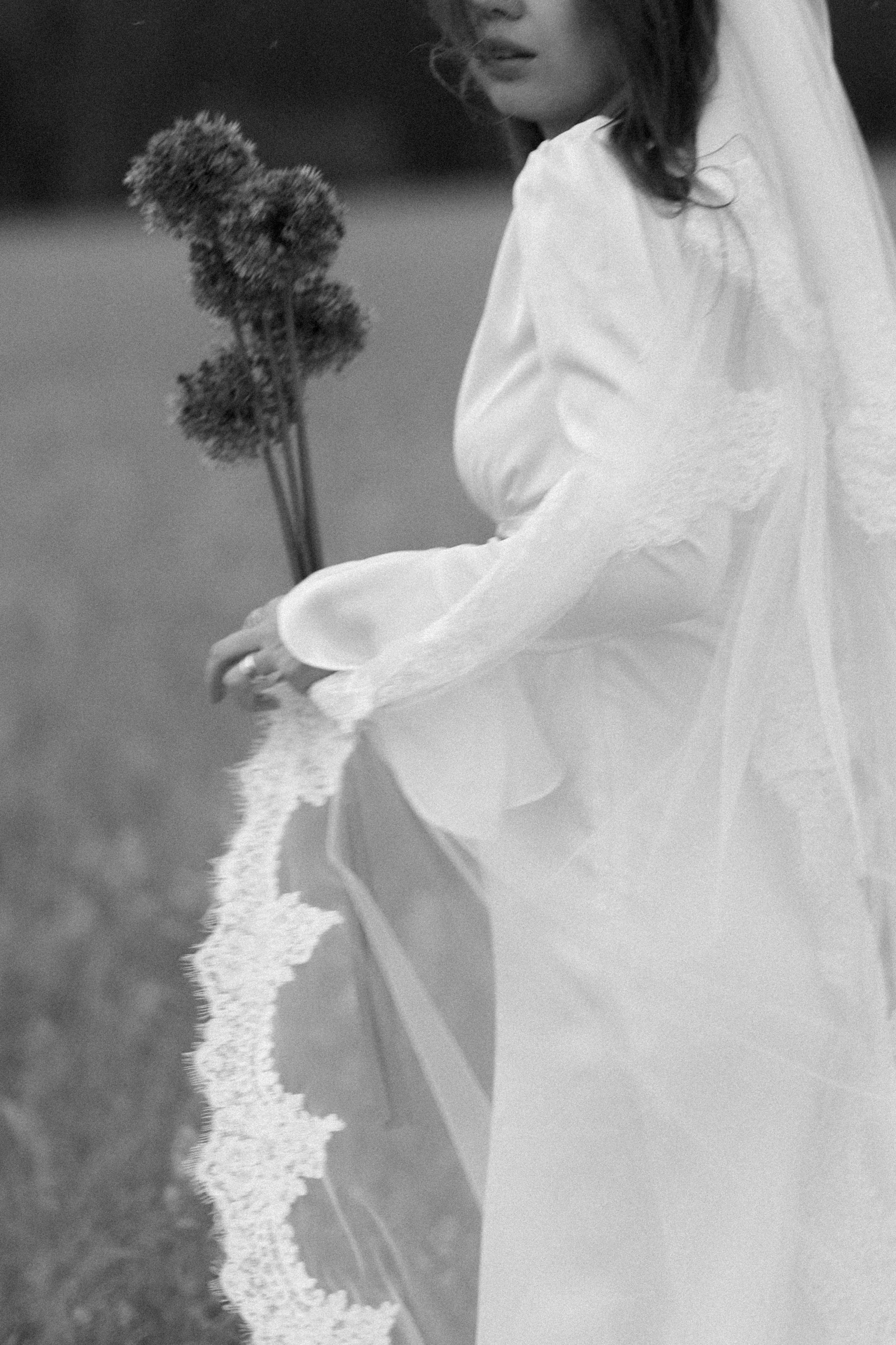 Утро невесты в поле