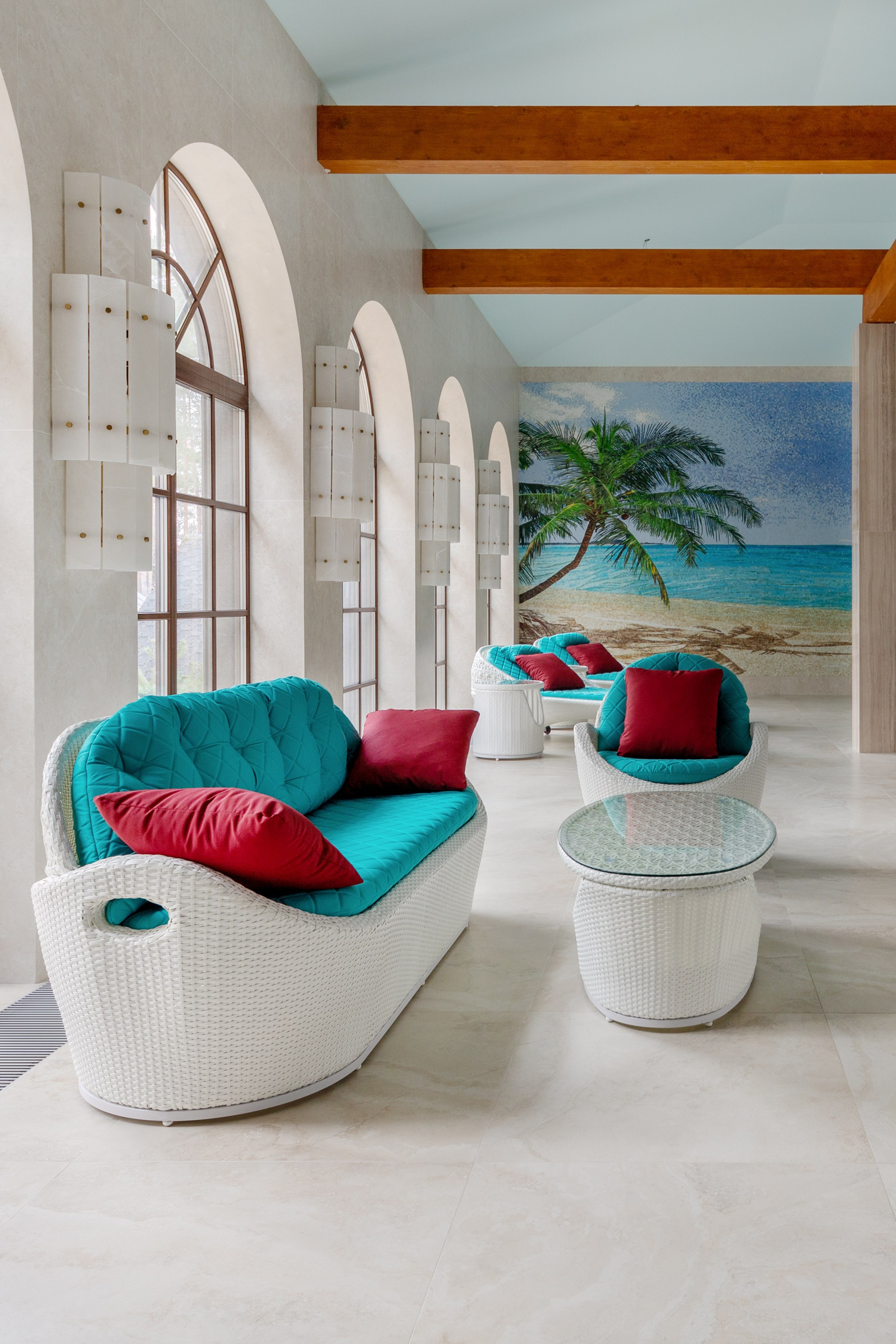 Интерьерная съемка бассейна. Интерьерный фотограф в Санкт-Петербурге Екатерина Цыбулько