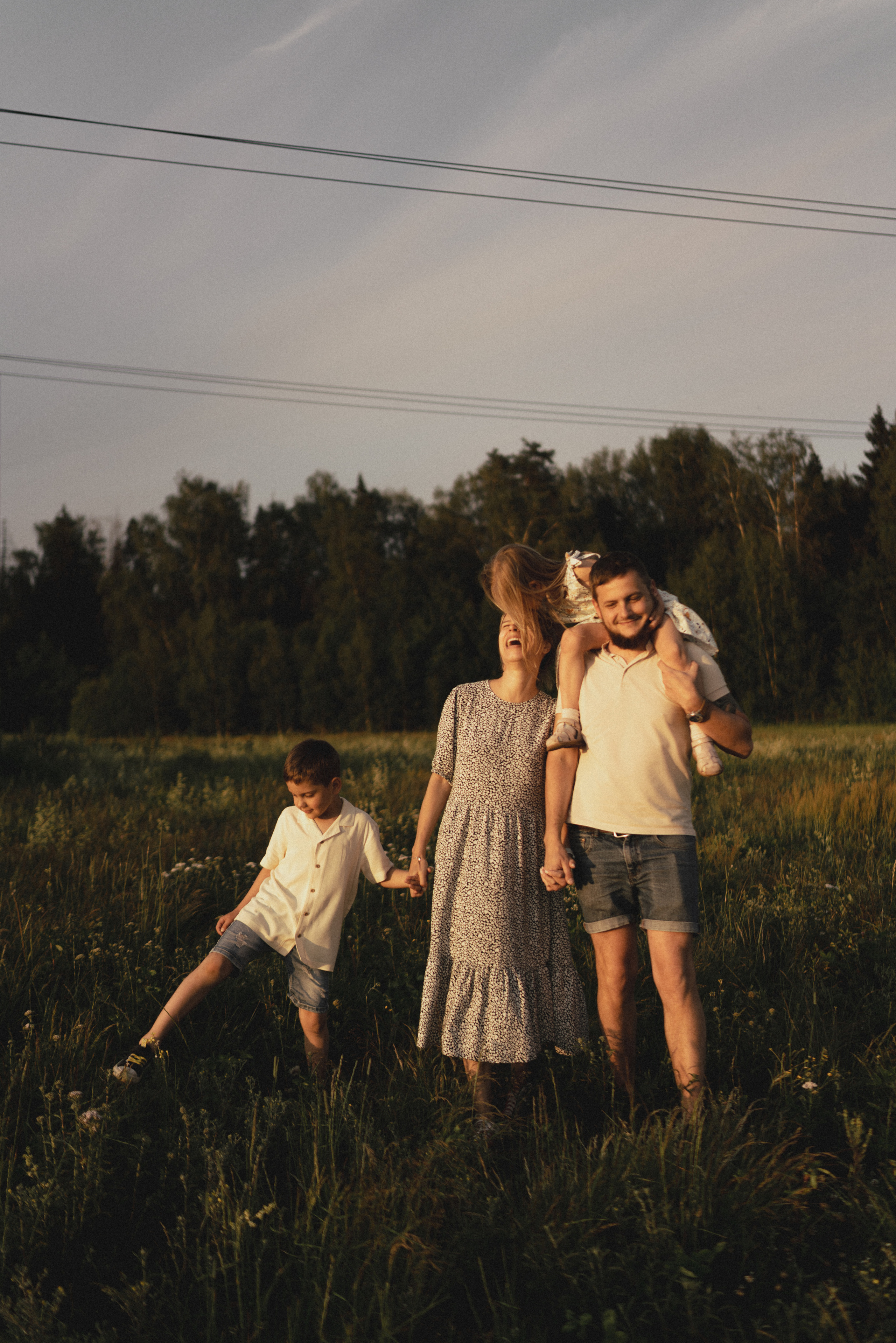 Семья. Фотограф Анна Кобазева, Москва