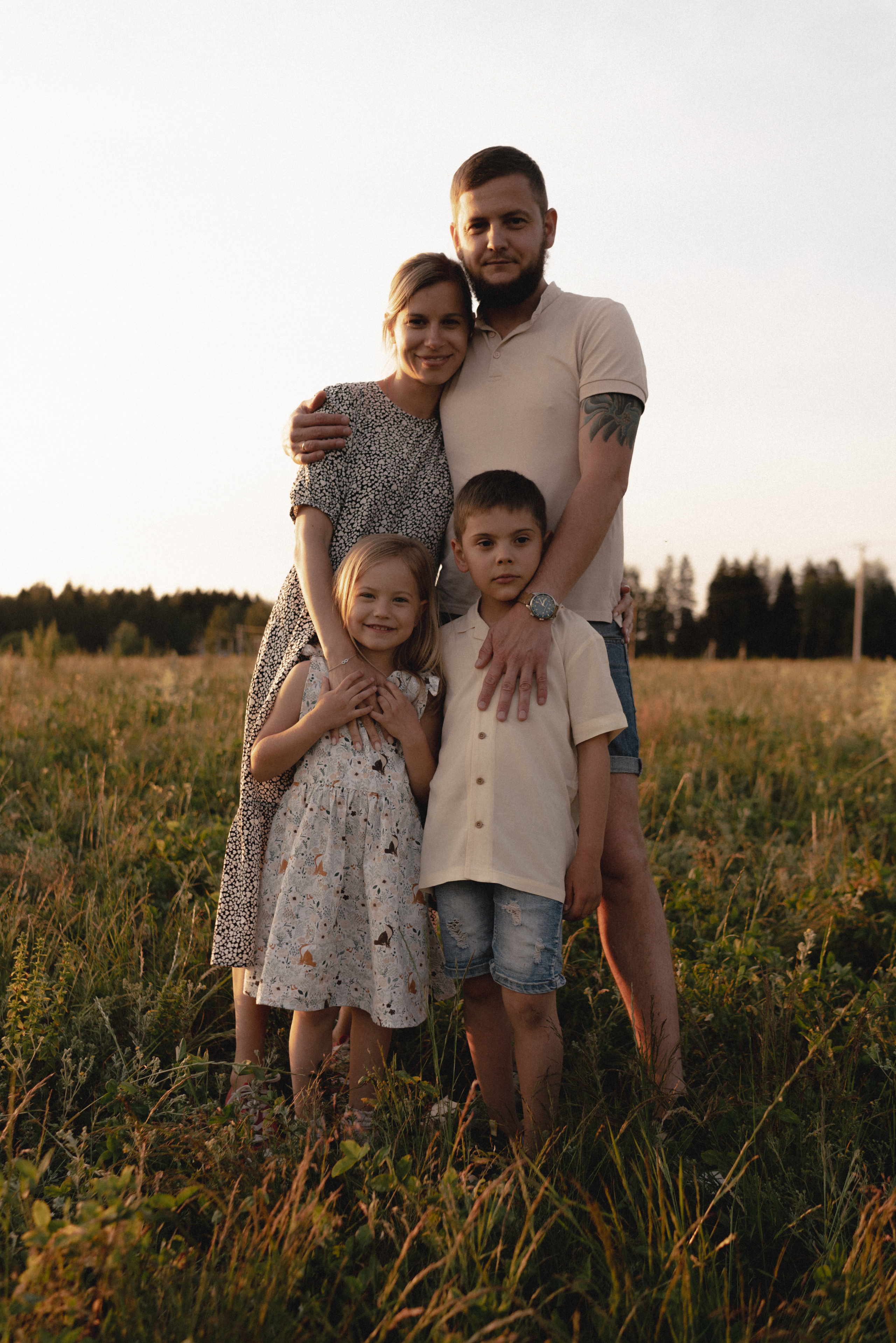 Семья. Фотограф Анна Кобазева, Москва